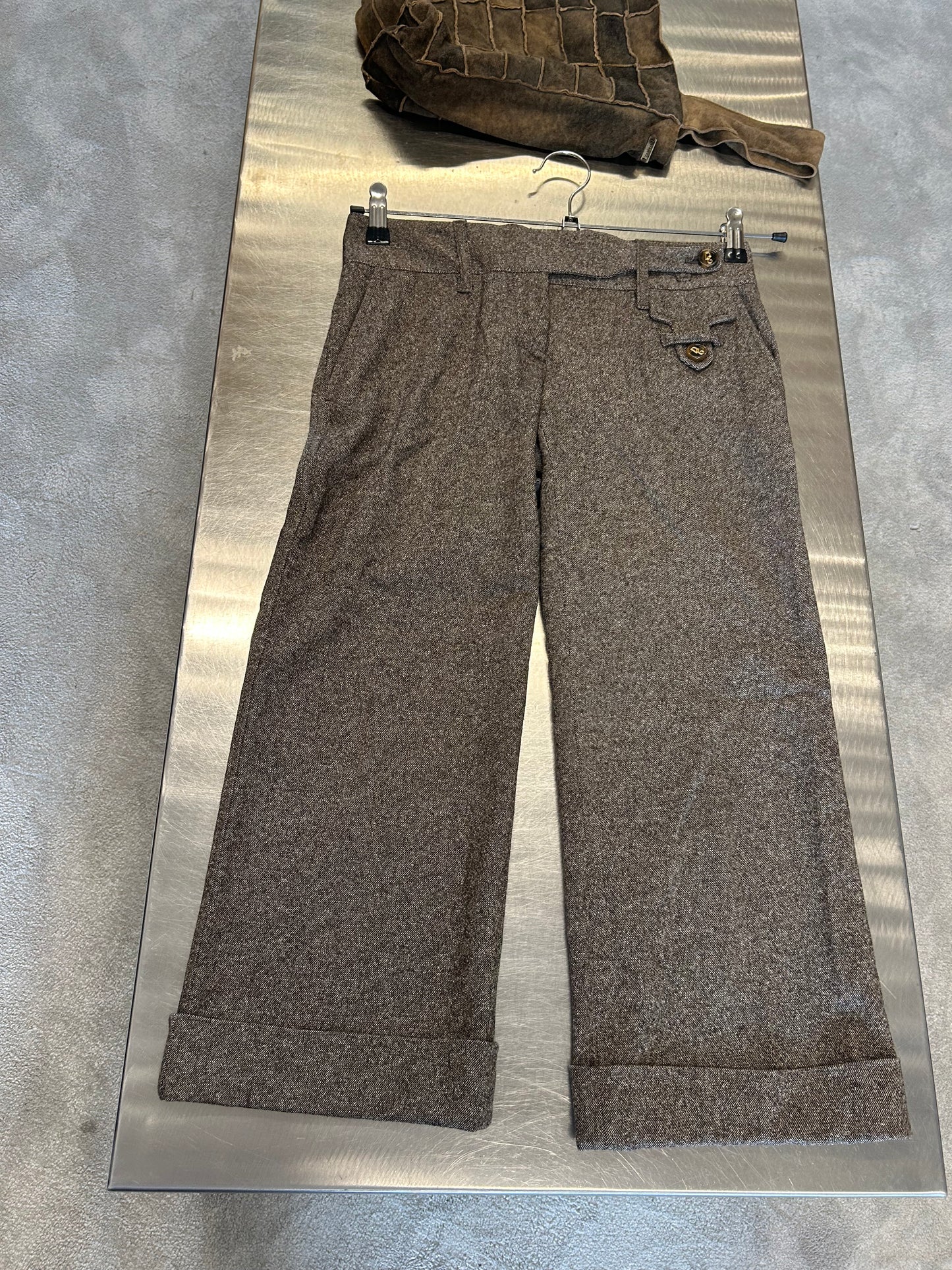 DOLCE & GABBANA cropped trousers