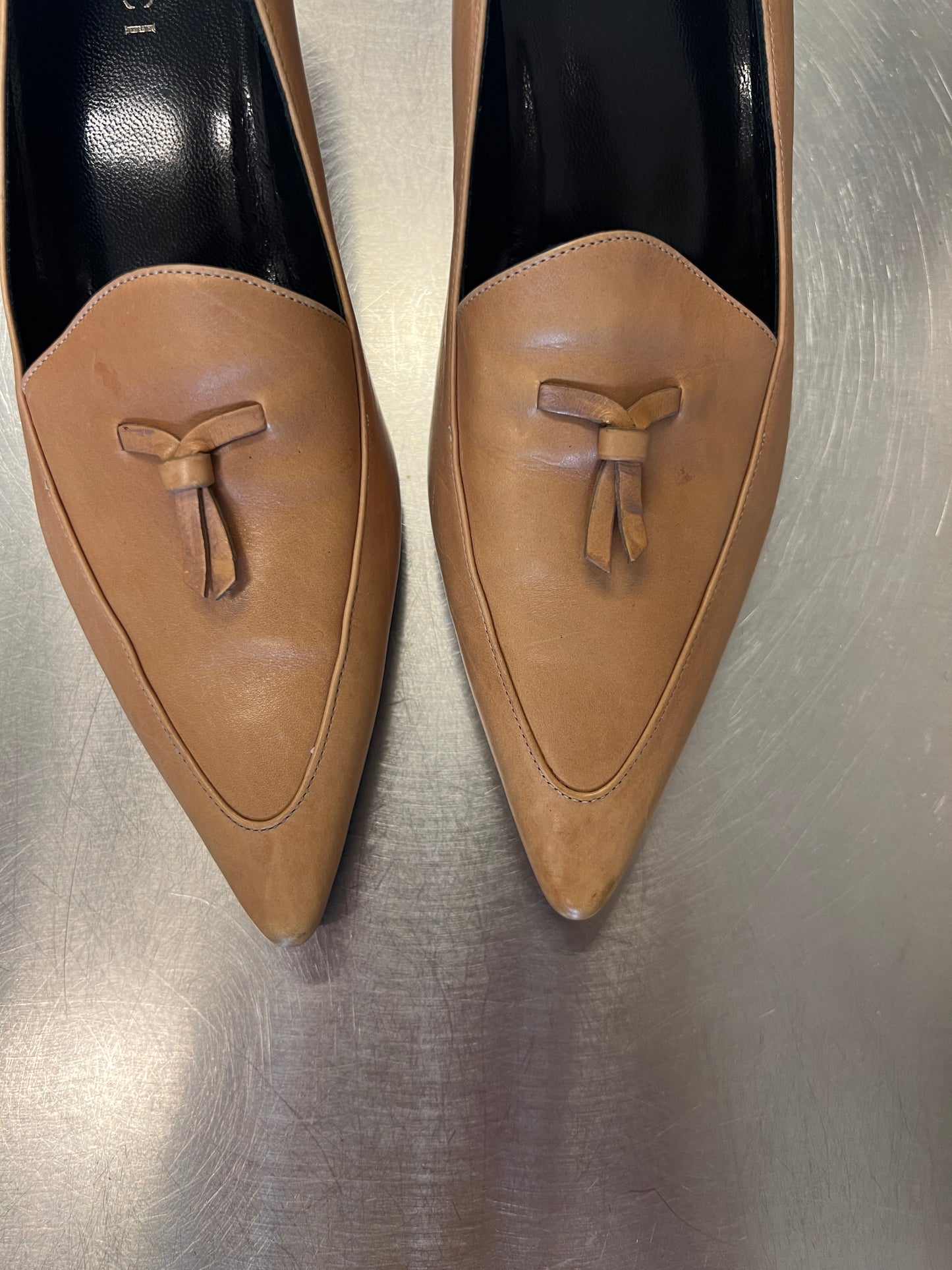 Gucci Tassel Kitten Heels 37.5