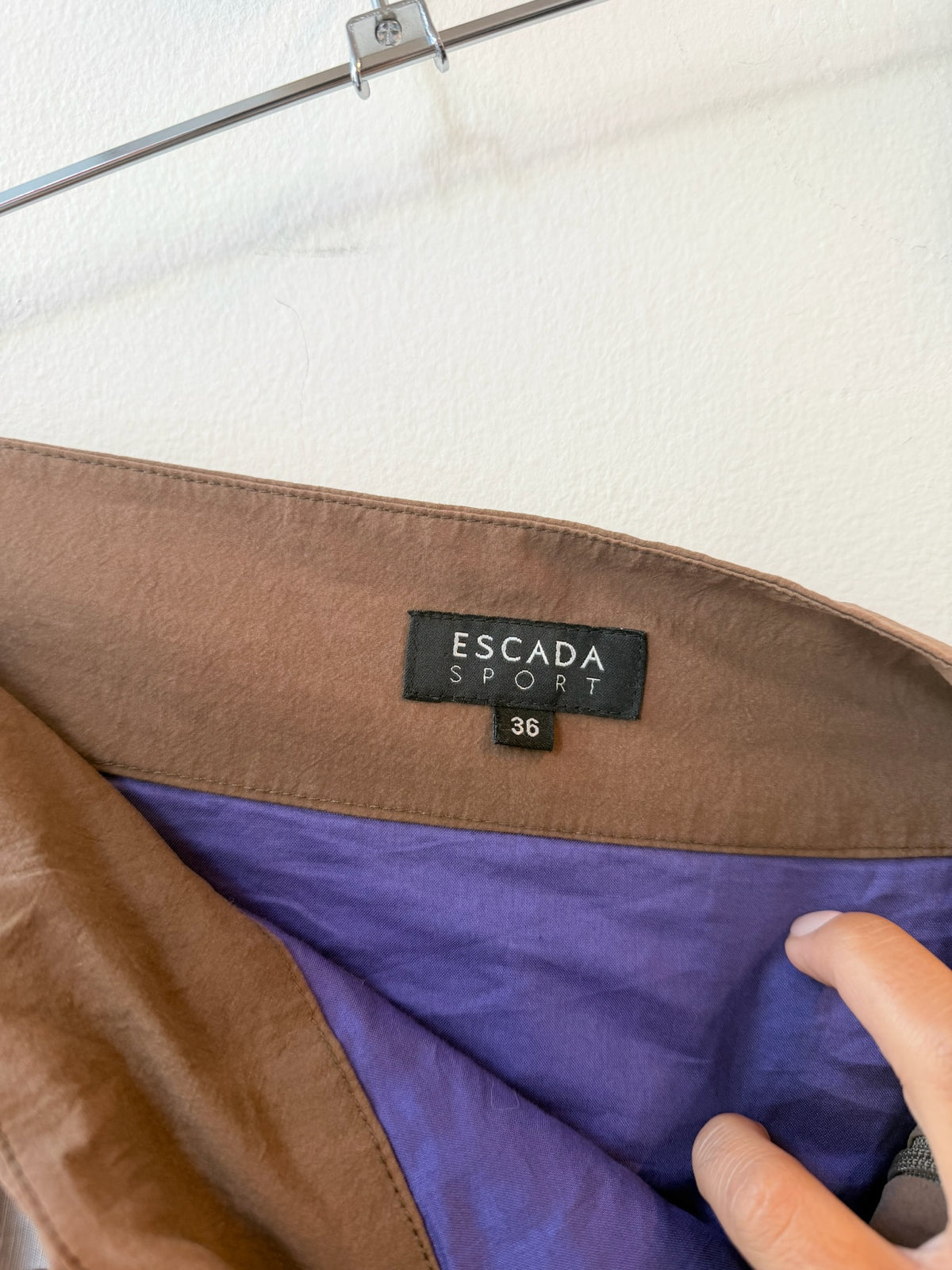 2000s Escada Sport 3D Appliqué Skirt