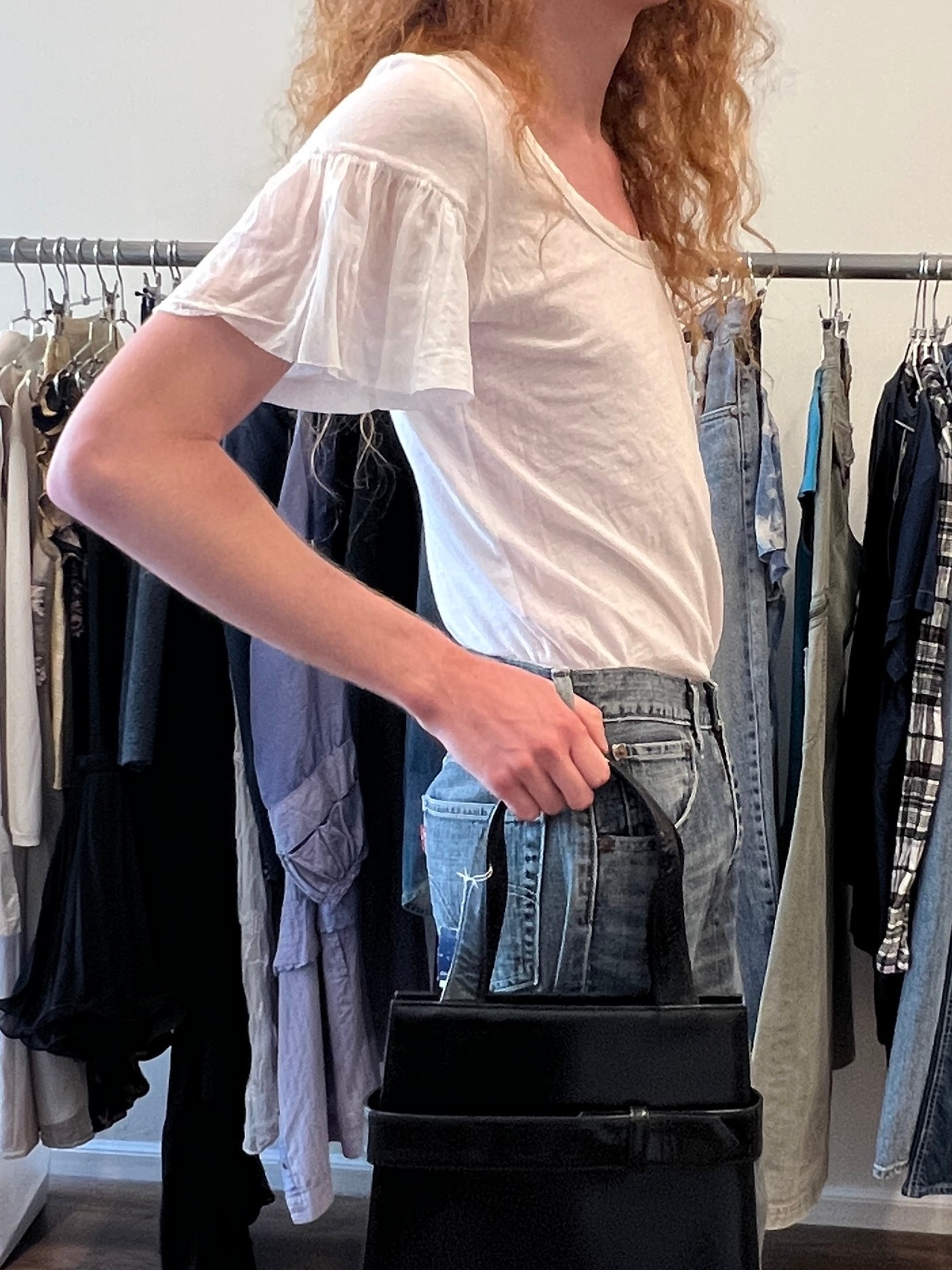 Sacai Luck Ruffle Tee