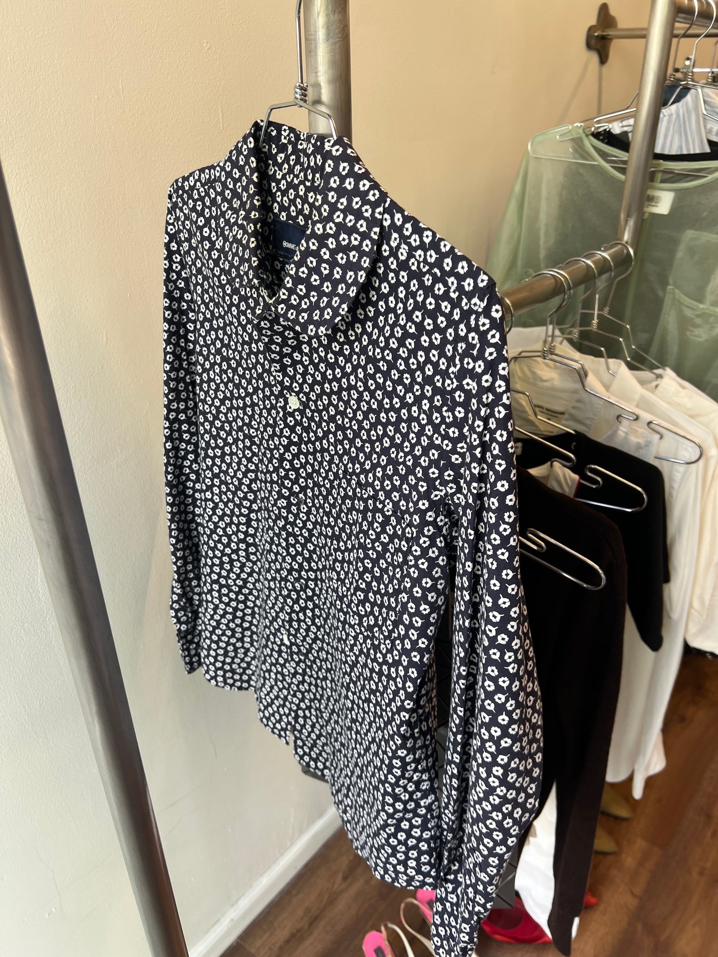 Comme des Garçons Flower Blouse