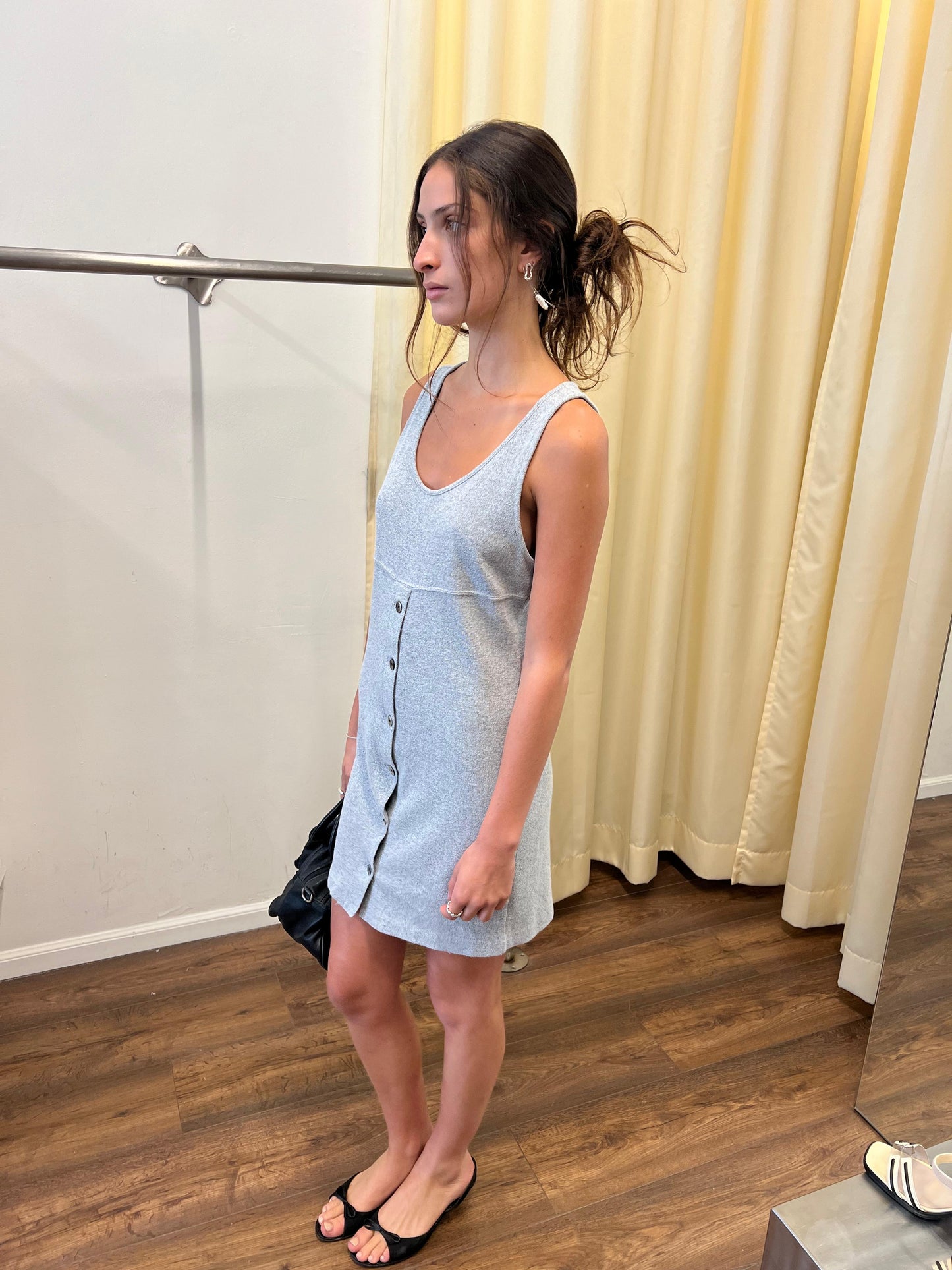 Y’s Button Cami Dress