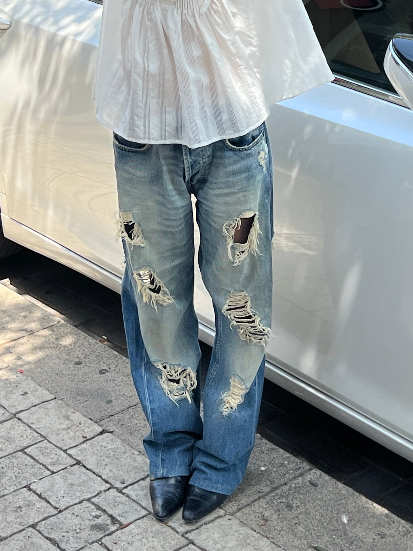 Dolce & Gabbana Totally Ripped Denim