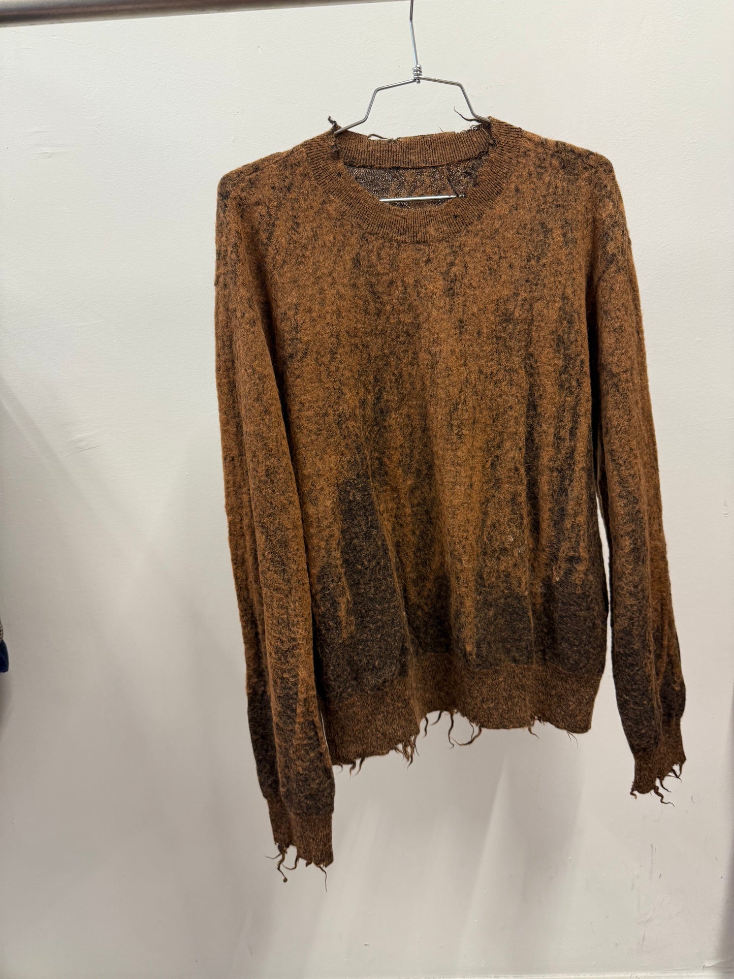 JNBY distressed wool sweater — Fall/Winter 2011