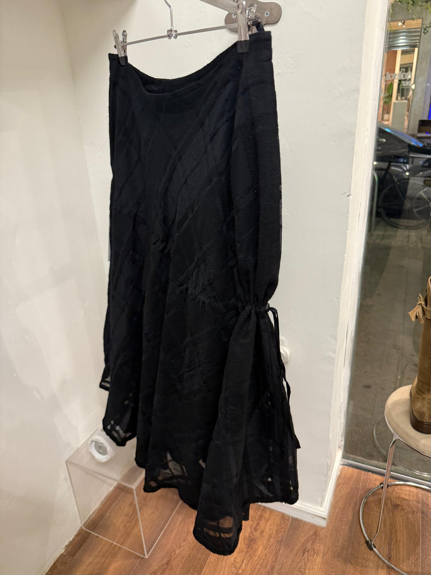 Crescent Drawstring Skirt
