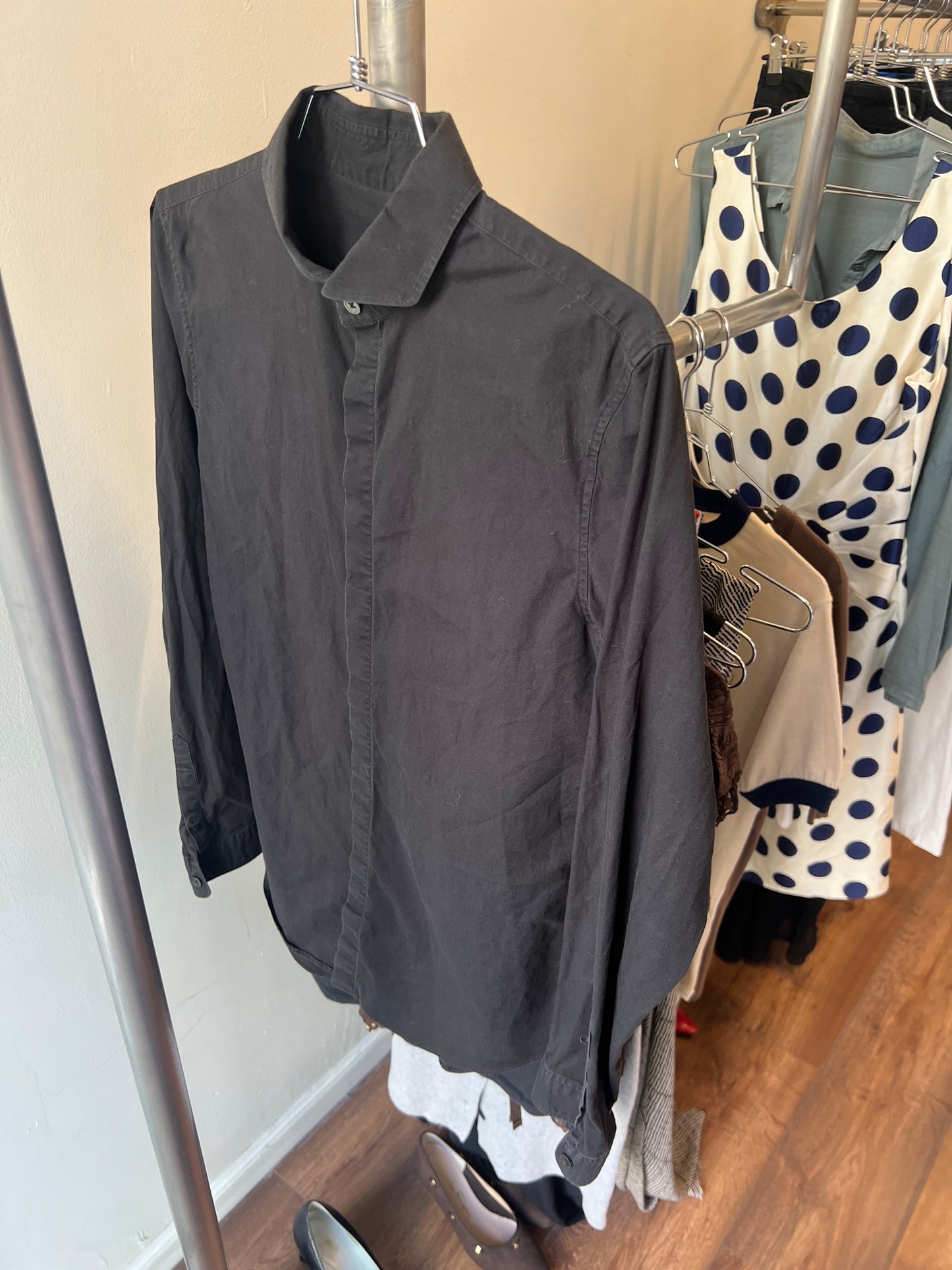 Alexander McQueen LQ Black Shirt