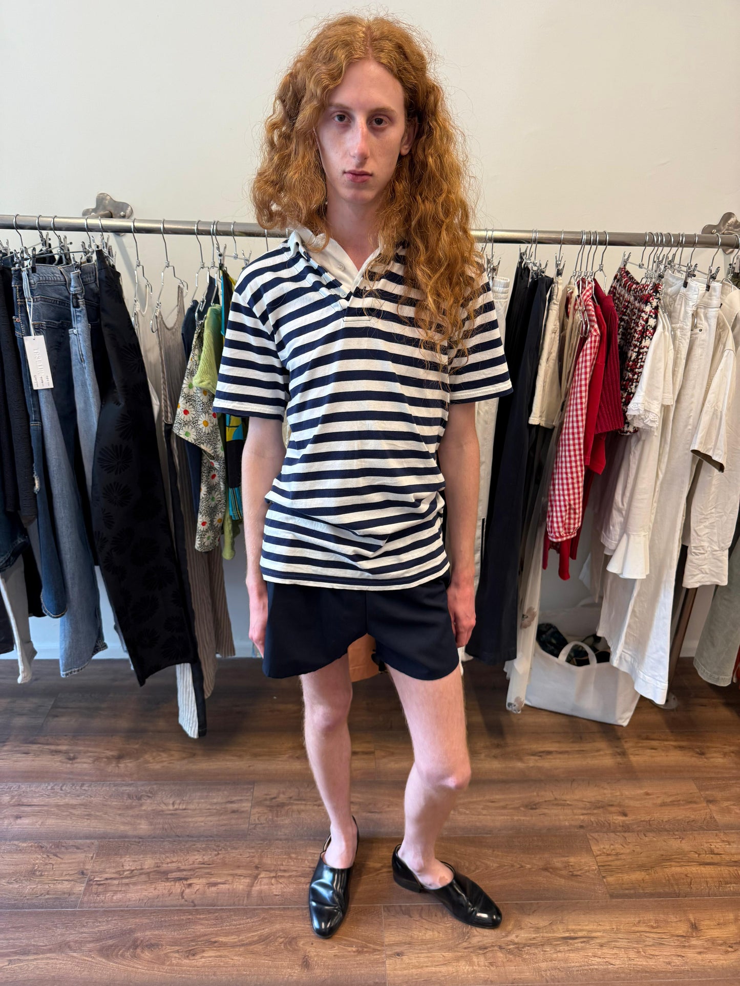Gomme Homme Layered Collar Polo