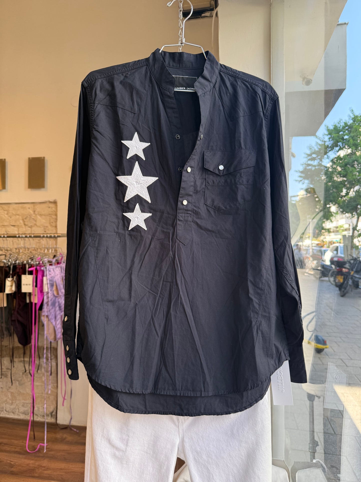 Number (N)ine – Music Note Shirt