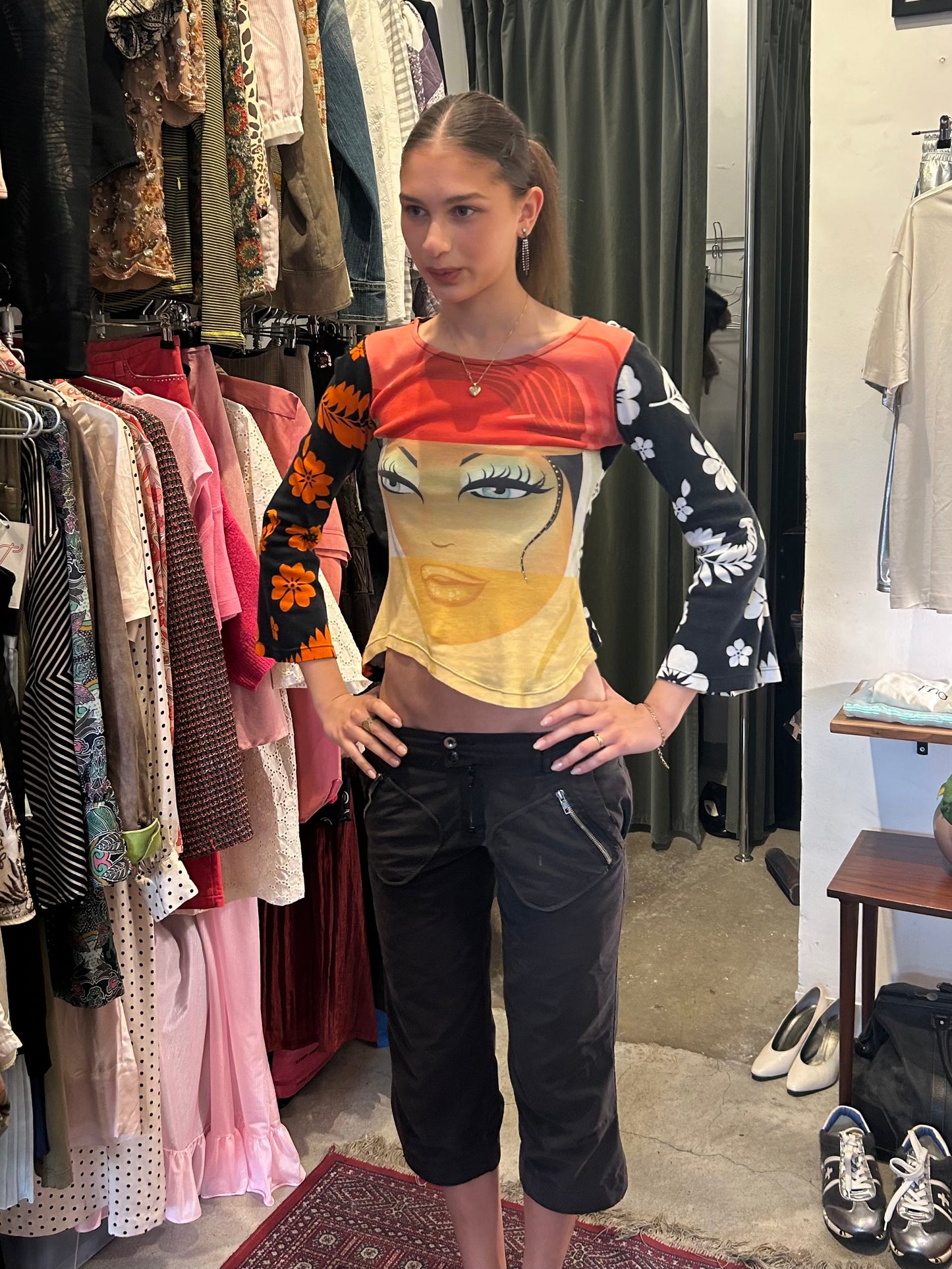 CUSTO Barcelona long sleeve top