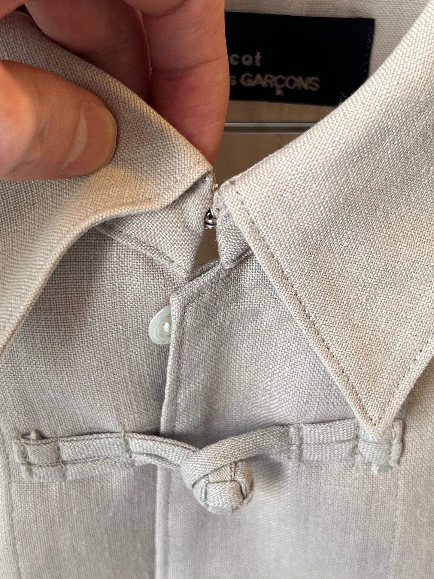 Tricot Comme des Garçons 1992 Chinese Shirt
