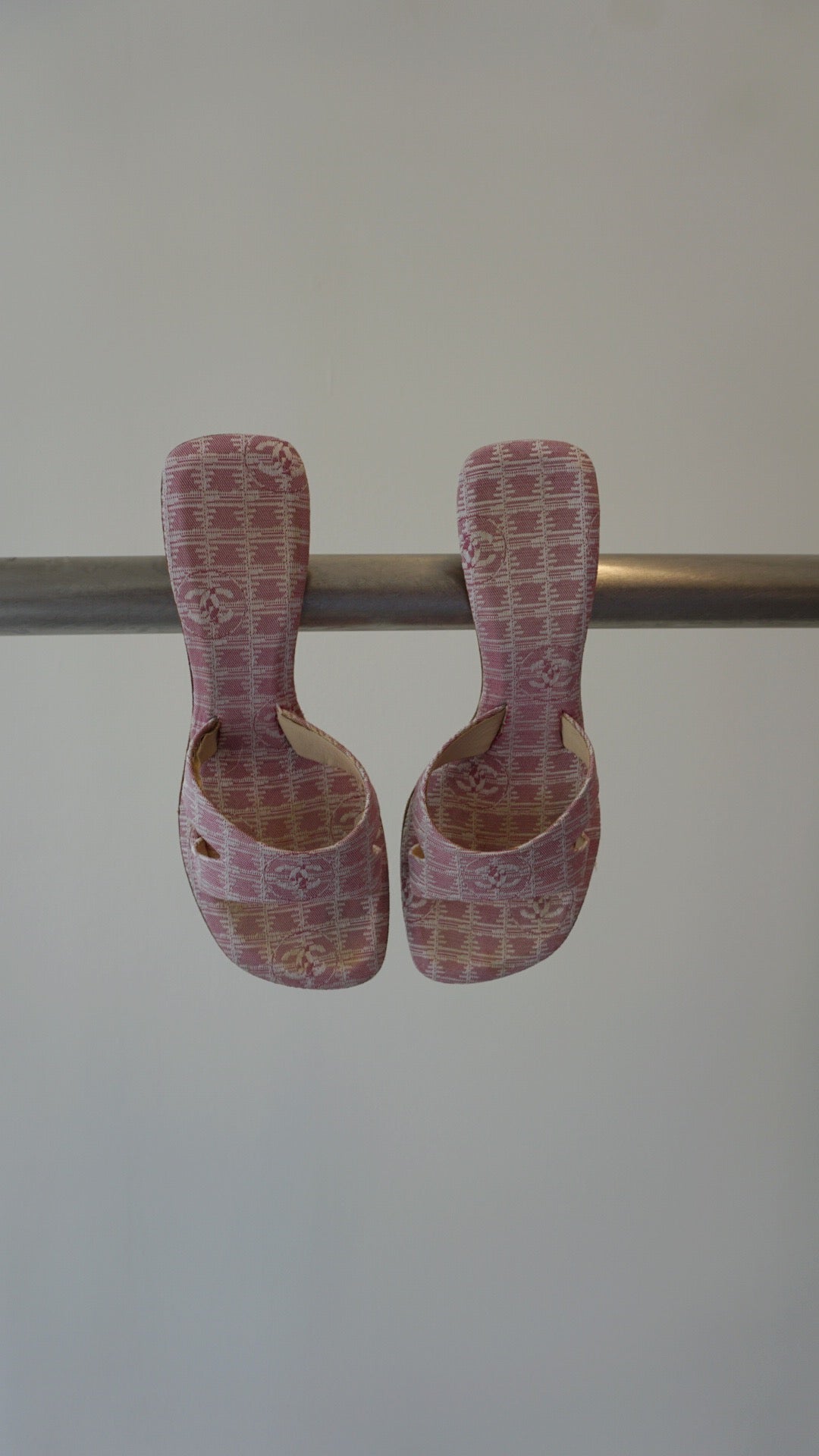 Chanel Monogram Sandals