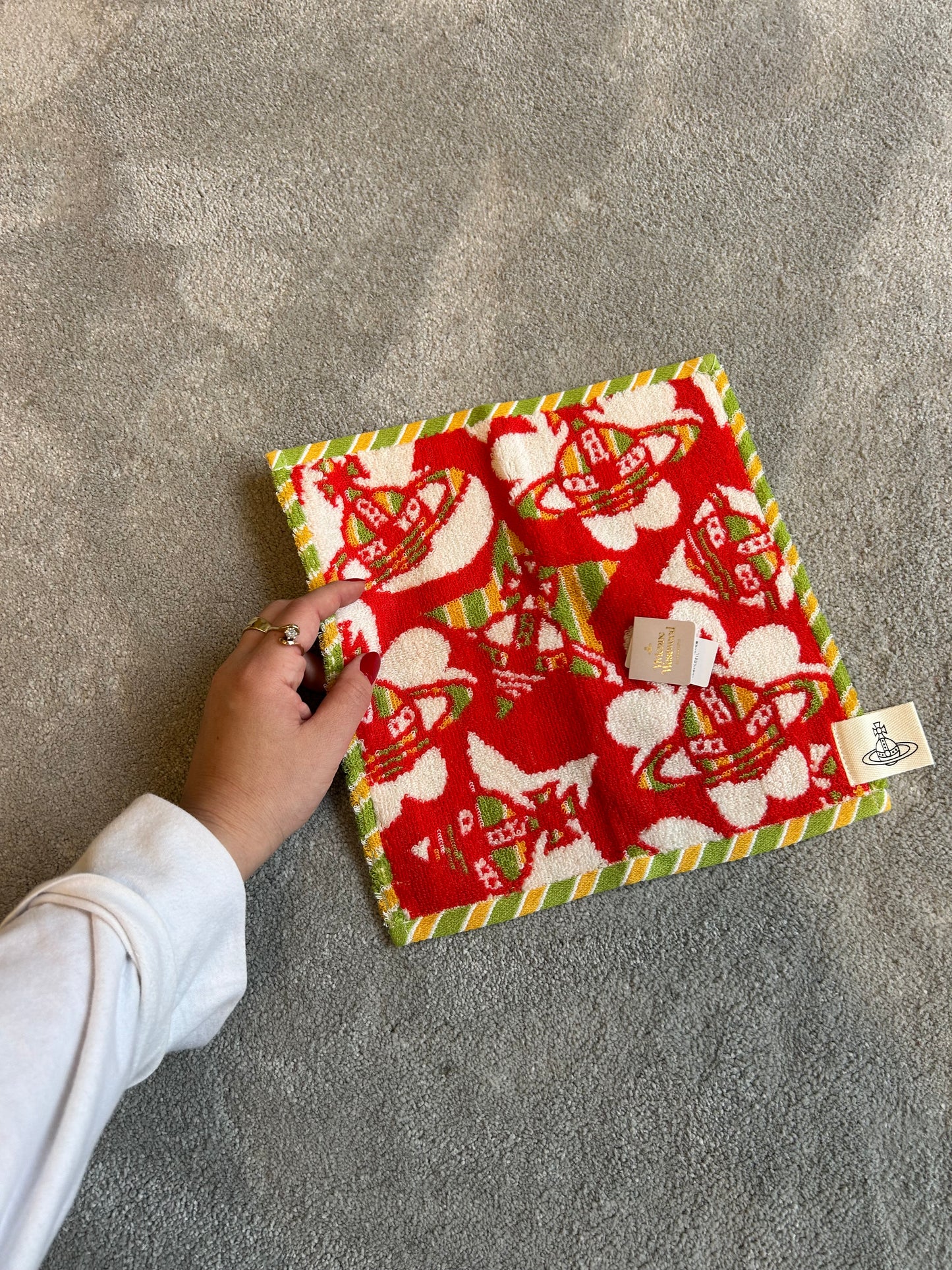 VIVIENNE WESTWOOD hand towel