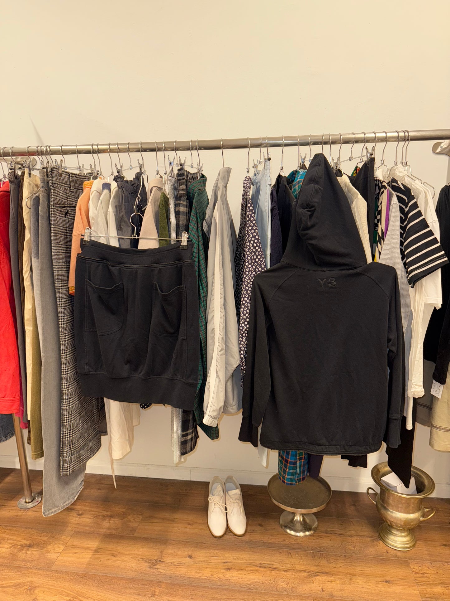 Y-3 hoodie & skirt set — Yohji Yamamoto x Adidas