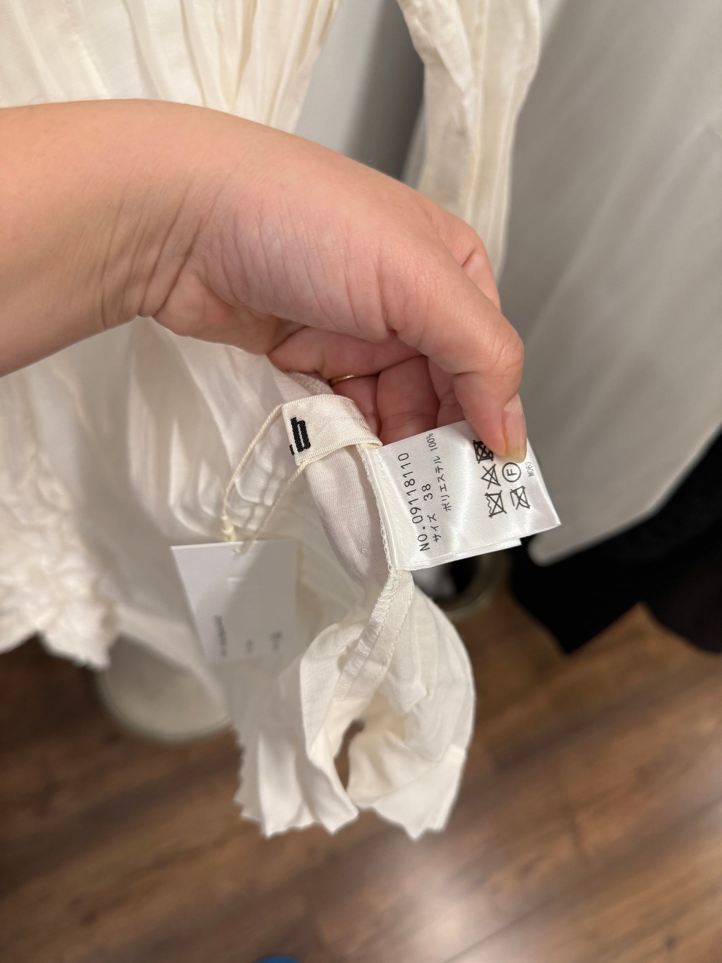 Sensounico tb pleated blouse