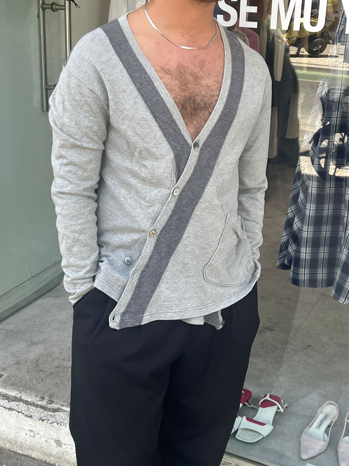 Cabane De Zucca Asymmetrical Cardigan