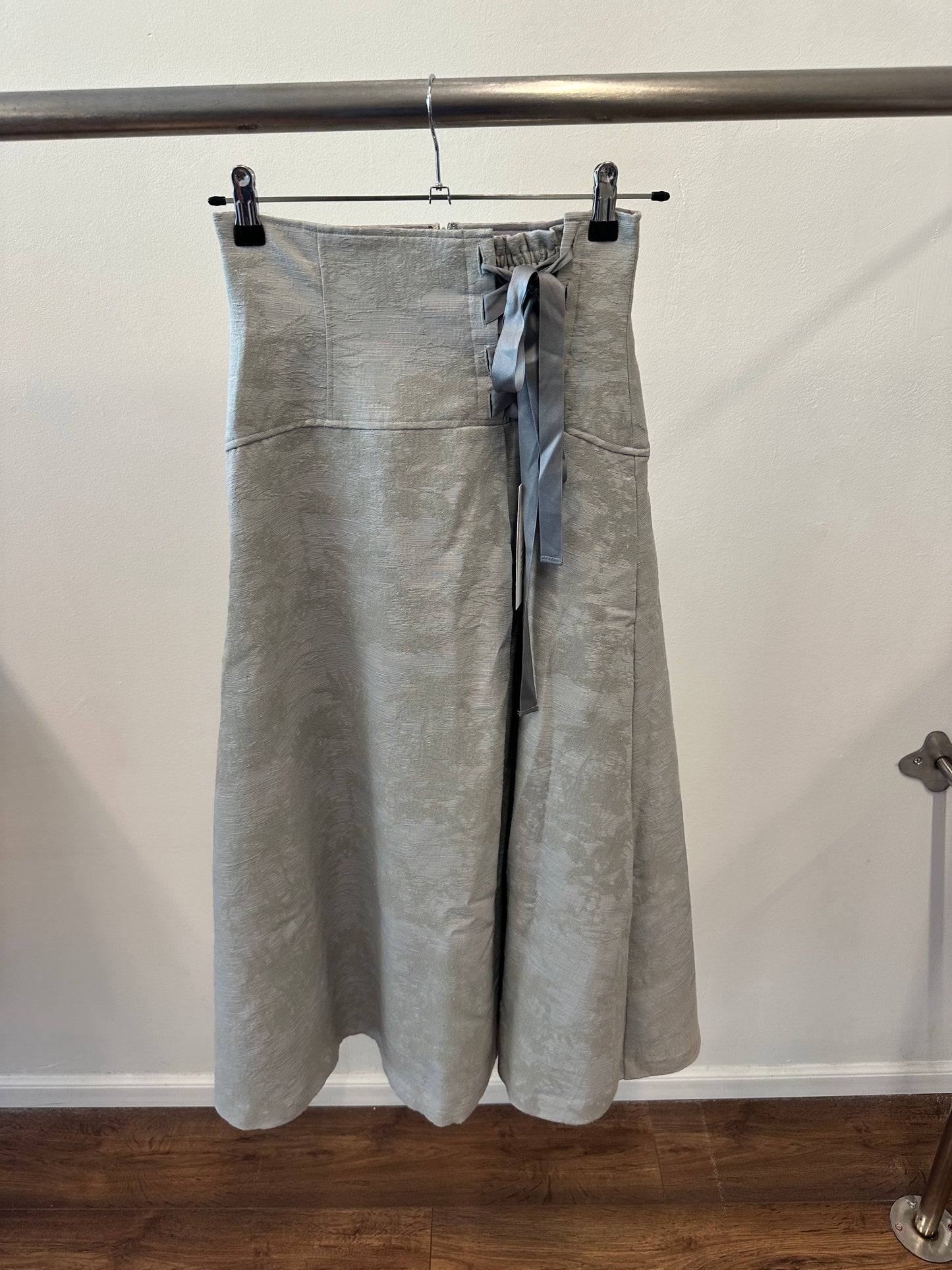 Fray I.D Lace Up Long Skirt