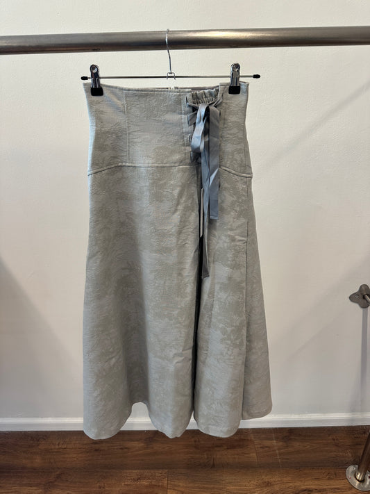 Fray I.D Lace Up Long Skirt