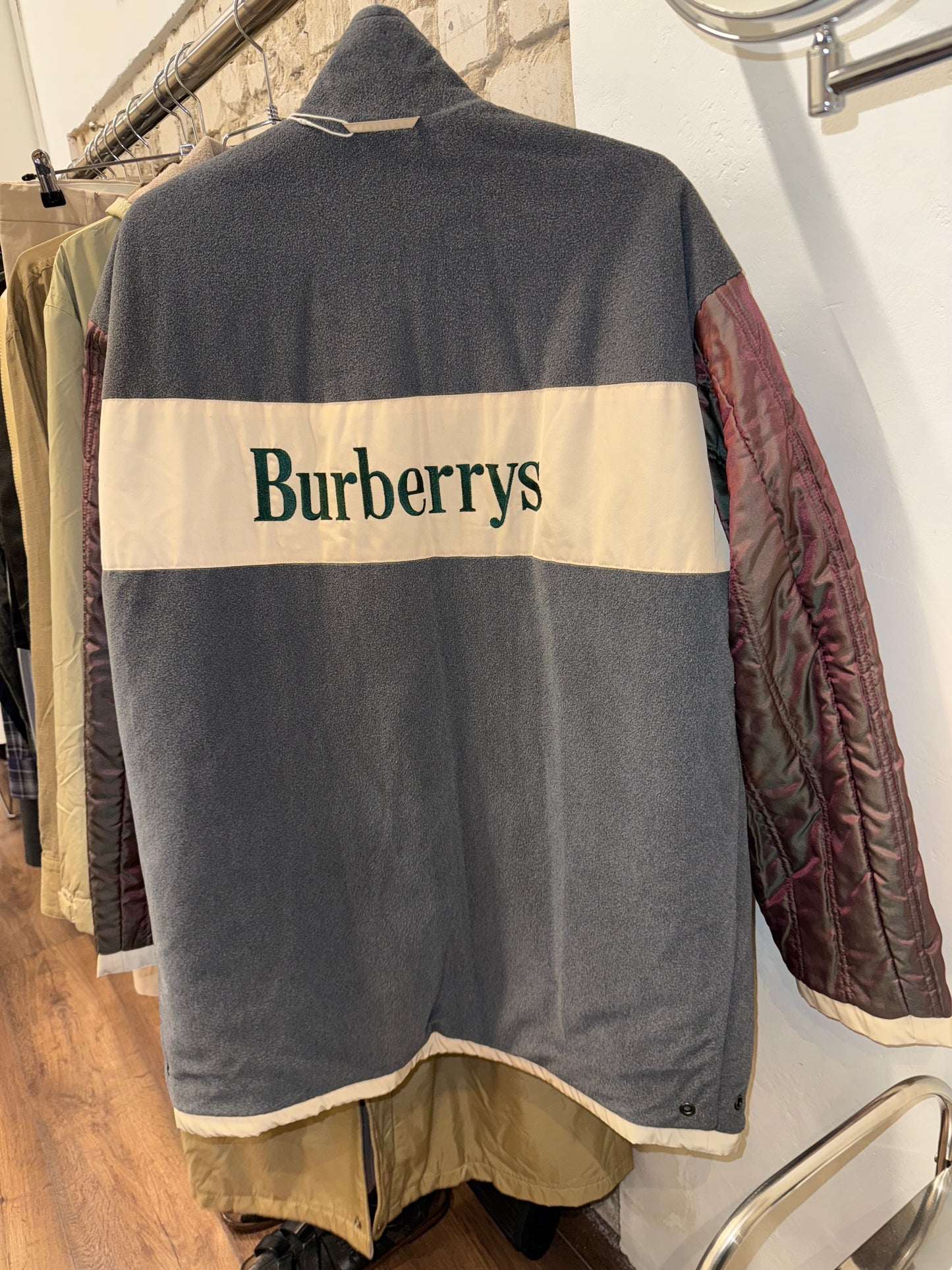 Burberry’s Detachable Hooded Puffer Reversible Jacket