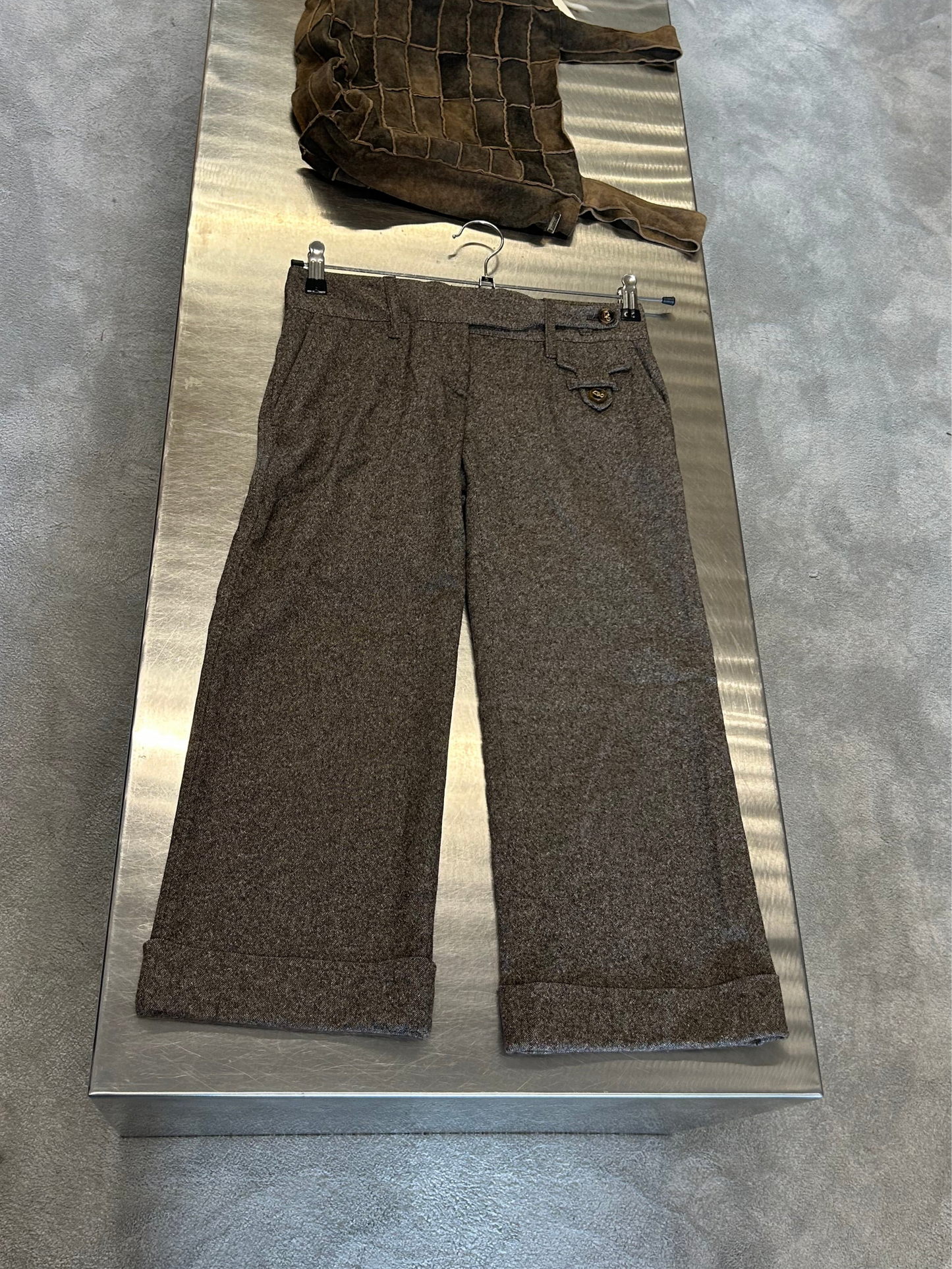 DOLCE & GABBANA cropped trousers