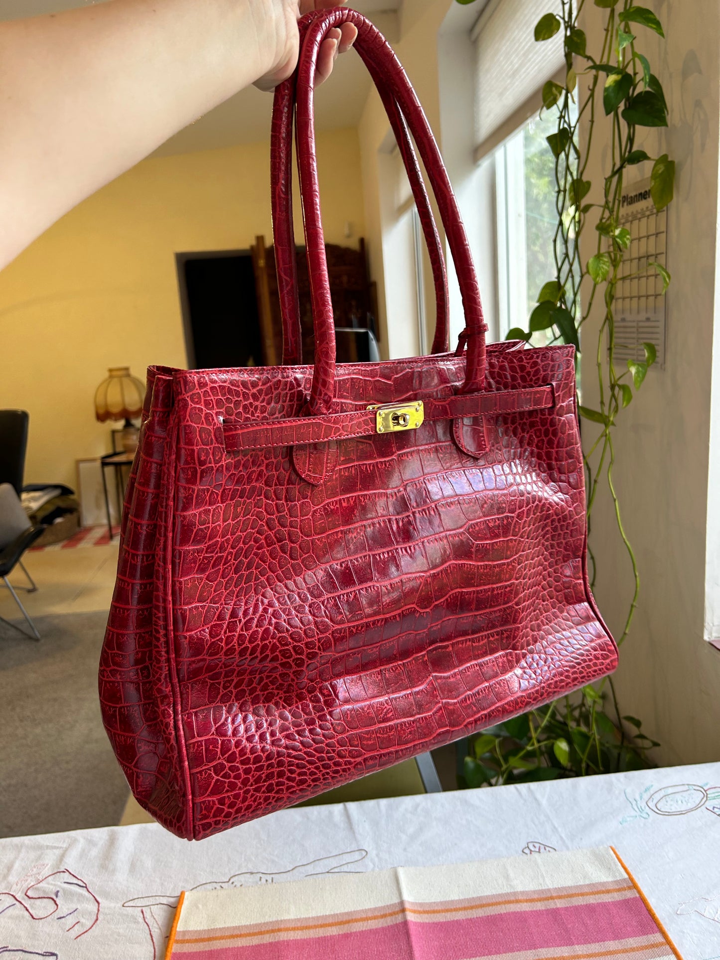Francesco Rogani leather bag