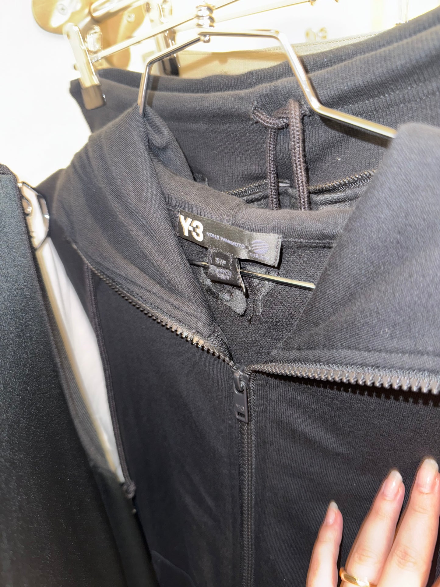 Y-3 hoodie & skirt set — Yohji Yamamoto x Adidas