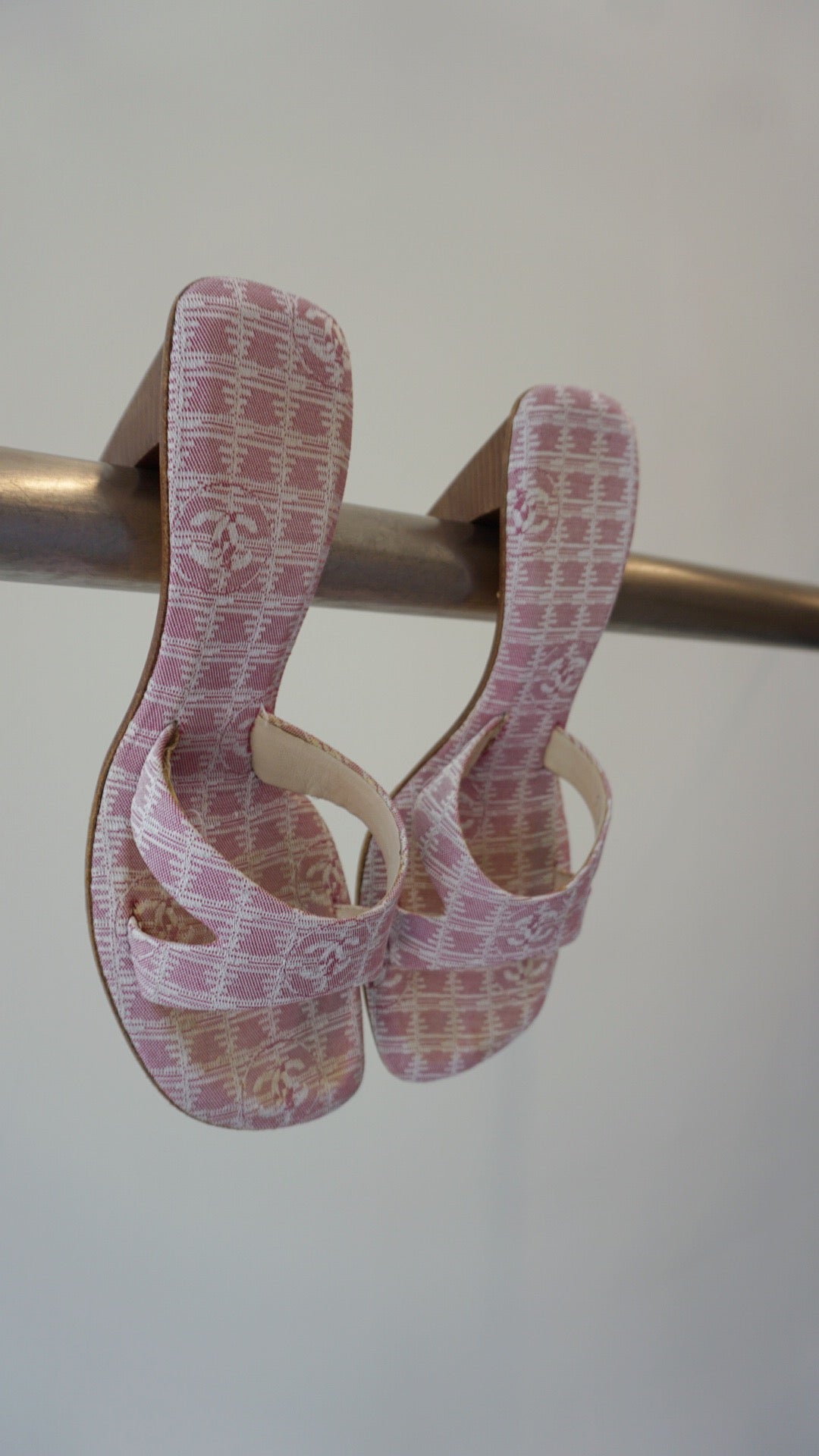 Chanel Monogram Sandals