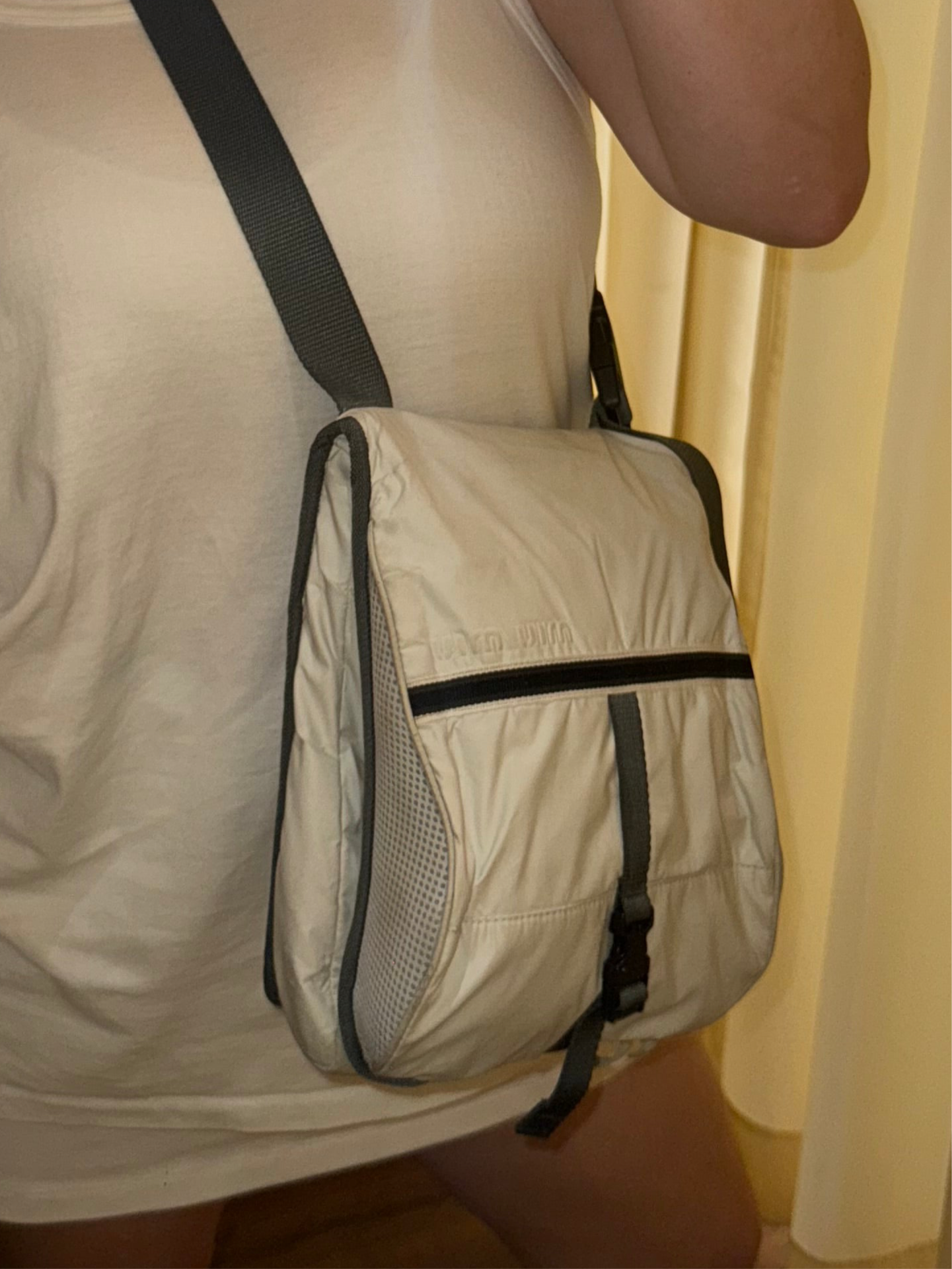Miu Miu 2003s Nylon Messenger Bag