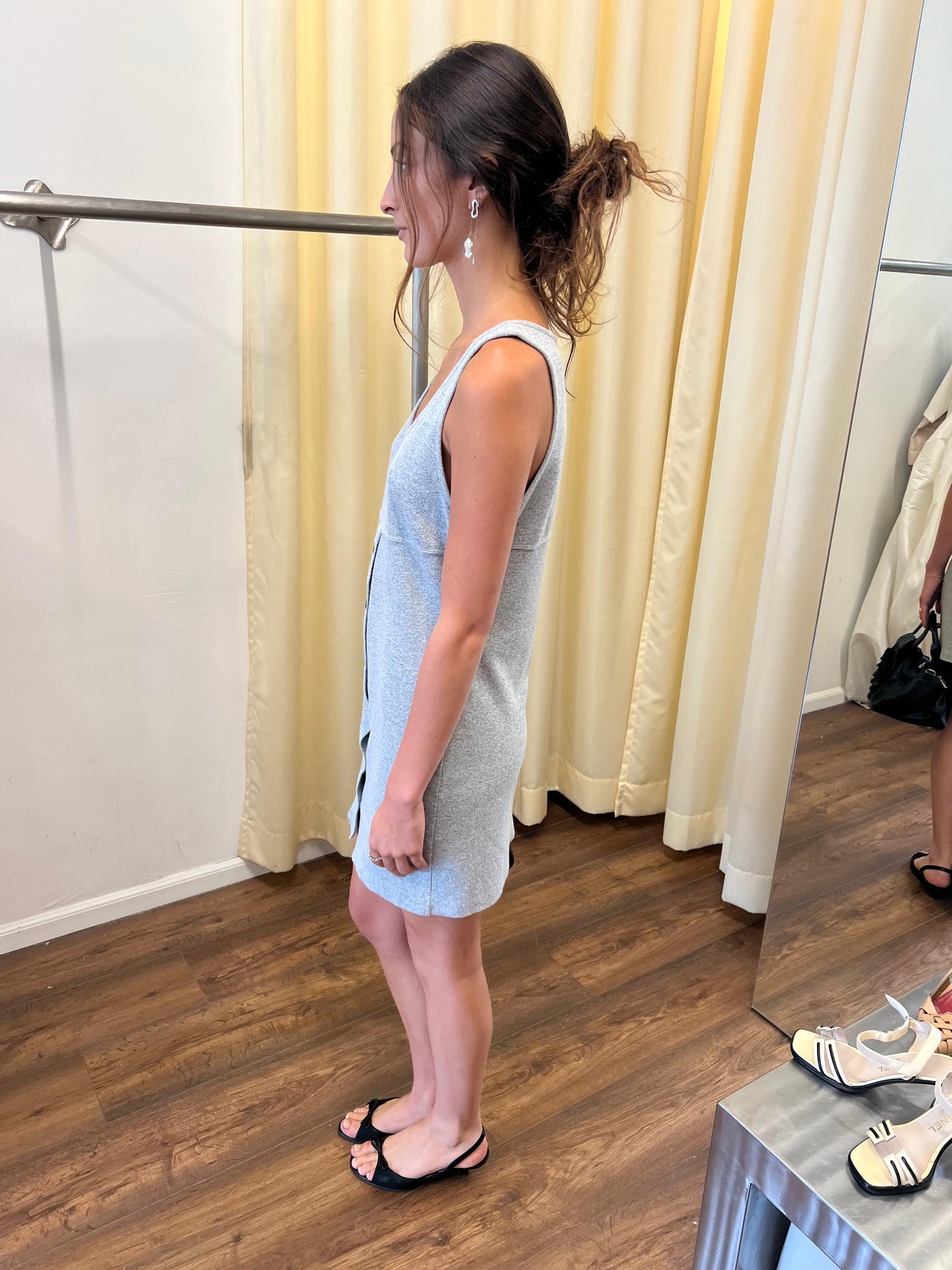Y’s Button Cami Dress