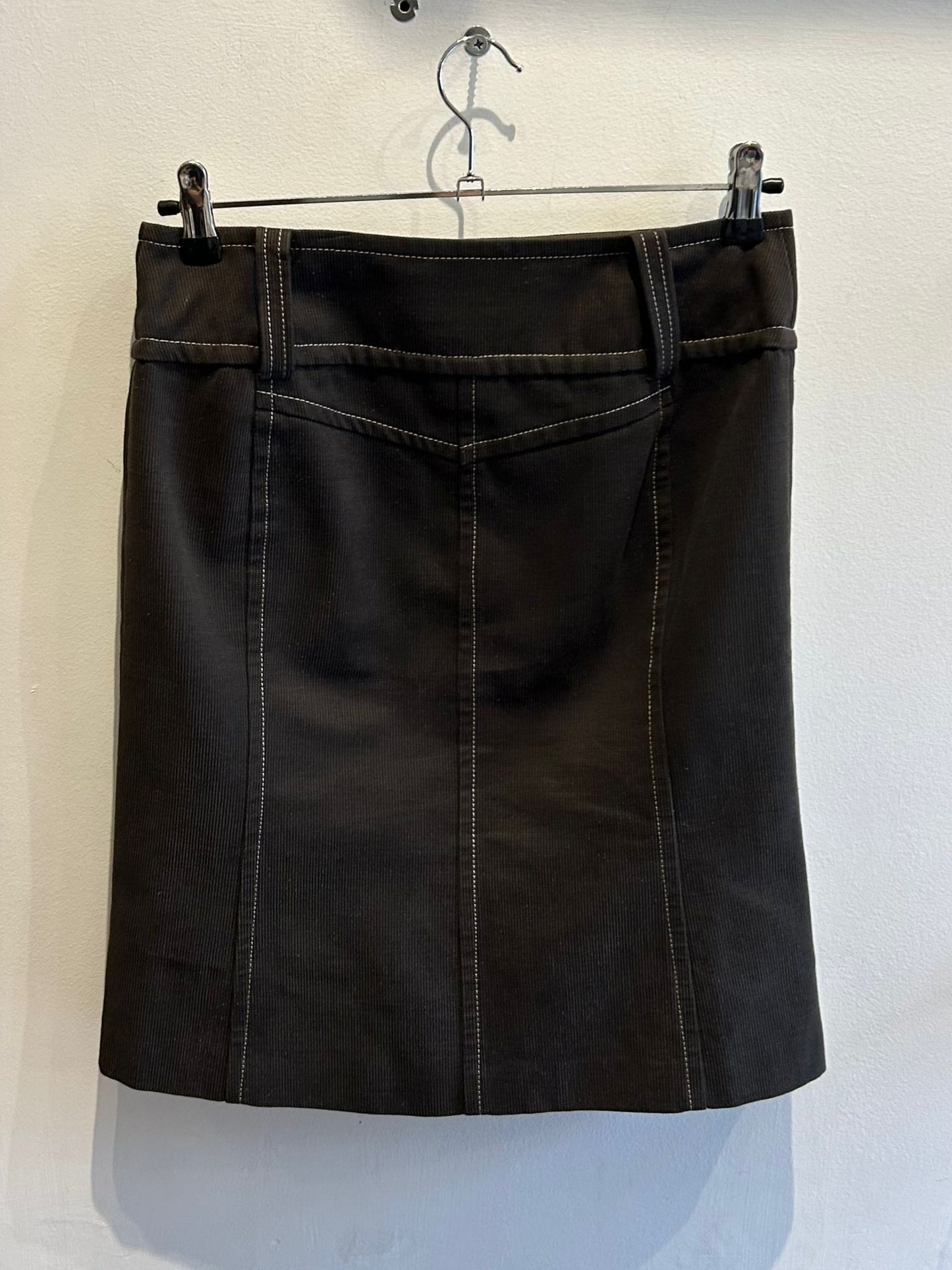 BURBERRY corduroy skirt