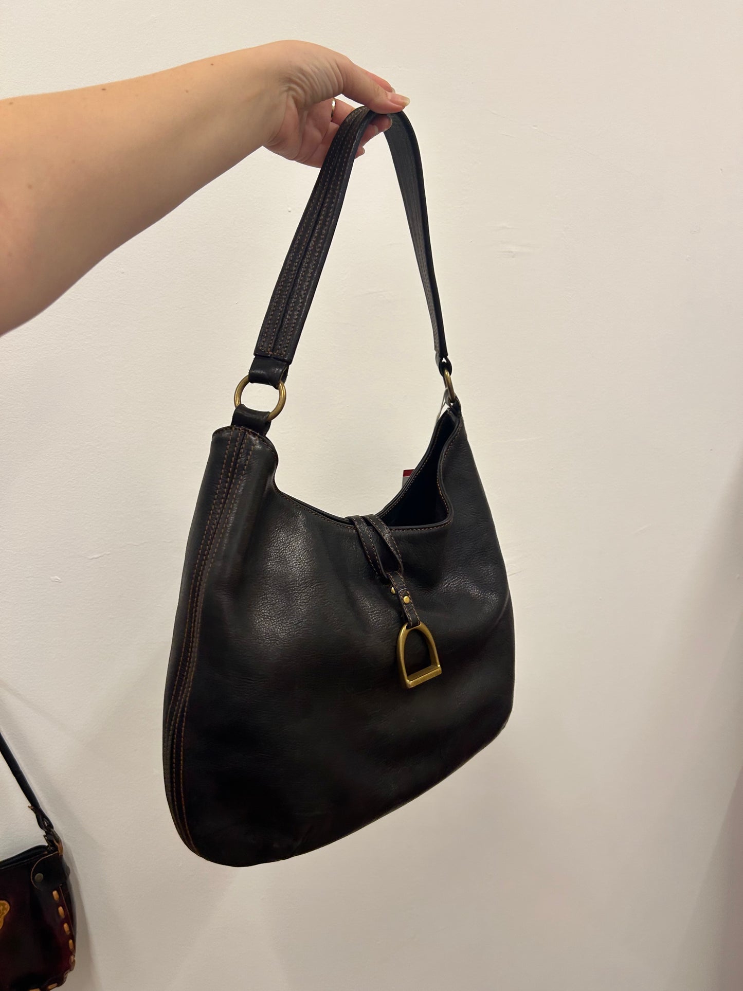 RALPH LAUREN leather