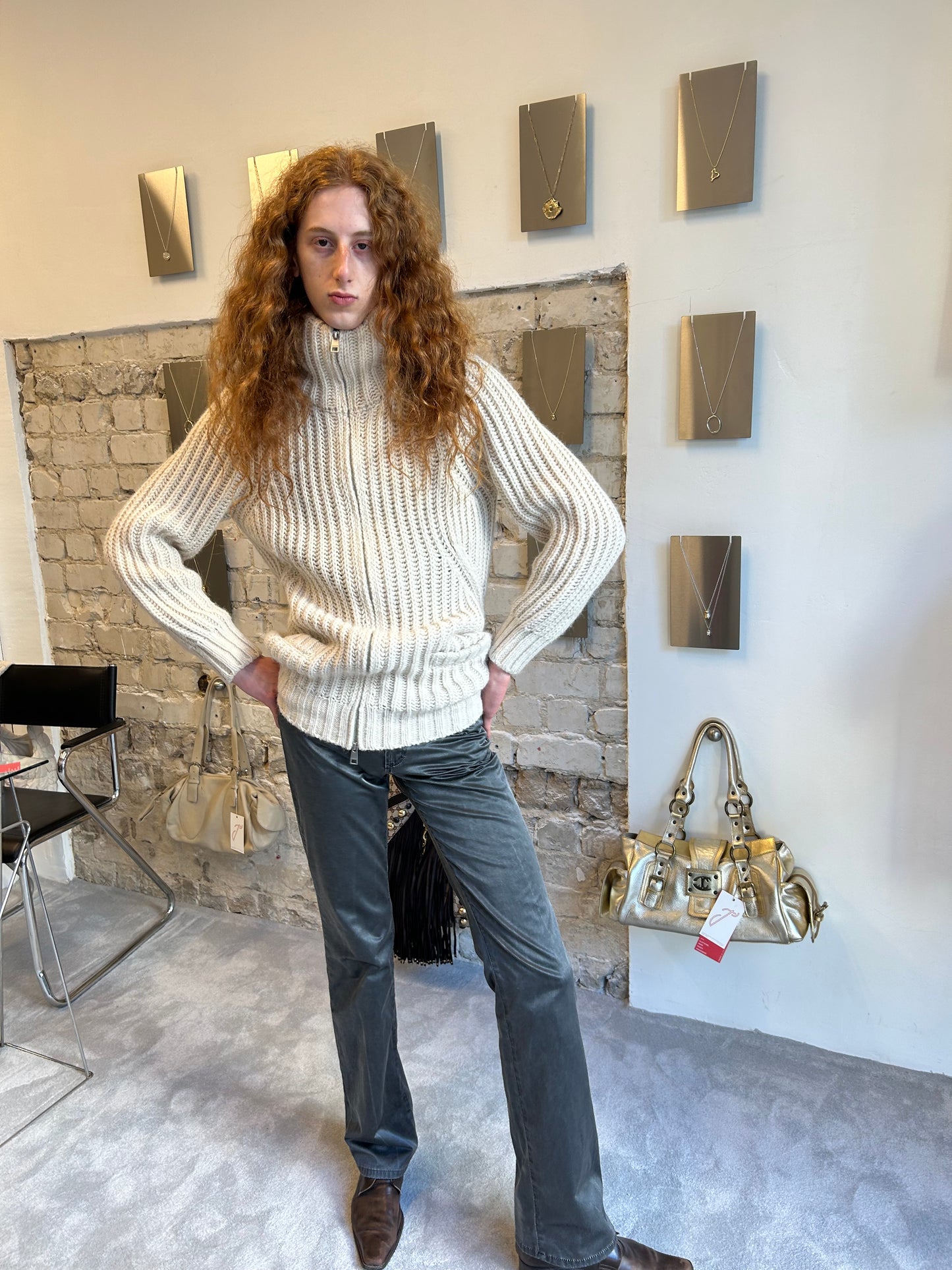 ZADIG & VOLTAIRE wool coat cardigan