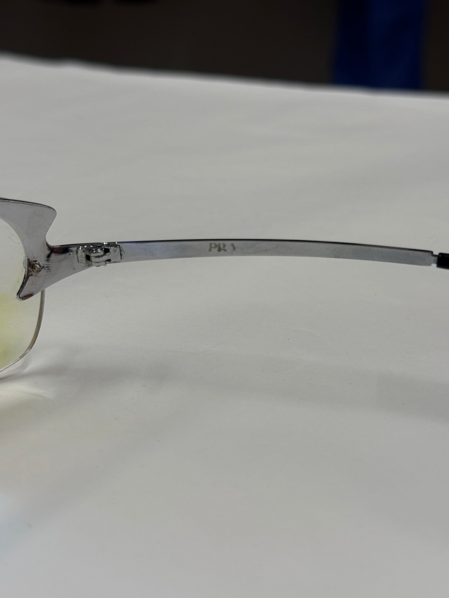Prada Rimless Shield Sunglasses