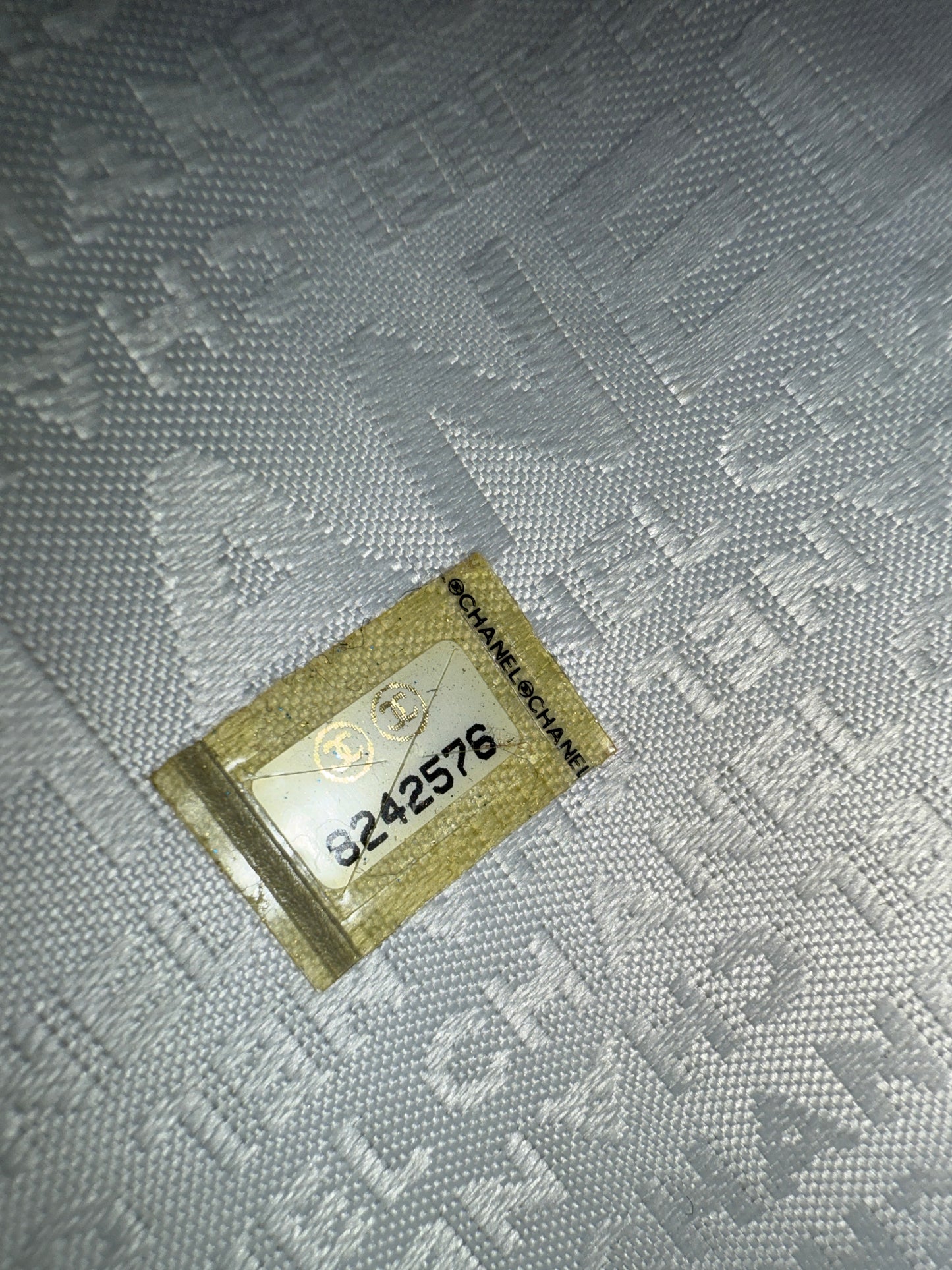 Chanel Quilted Canvas Tote Bag 2003