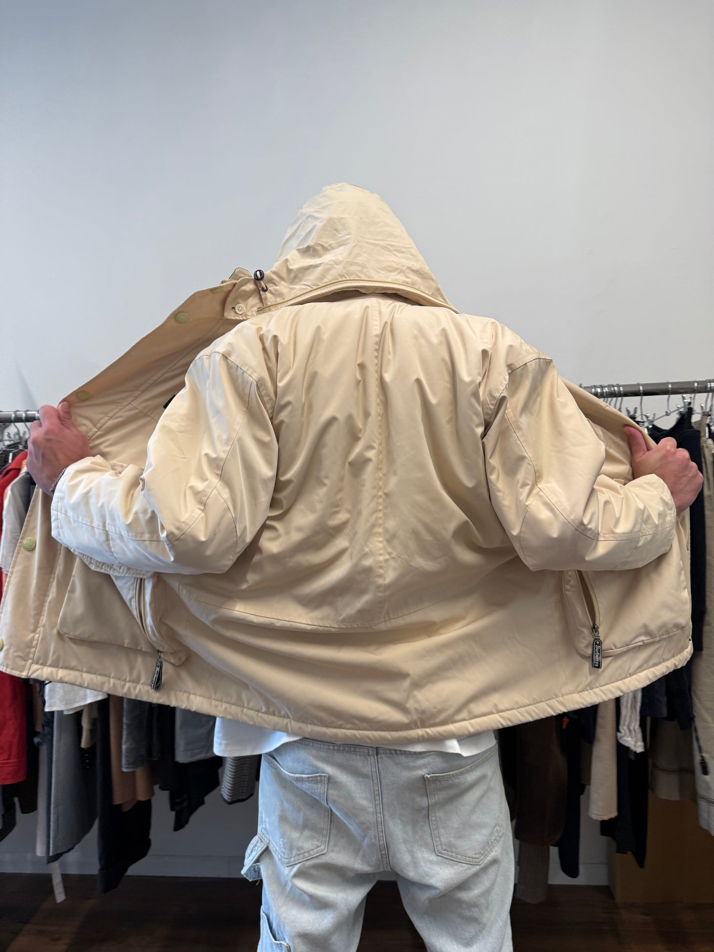 Burberry’s Detachable Hooded Puffer Jacket