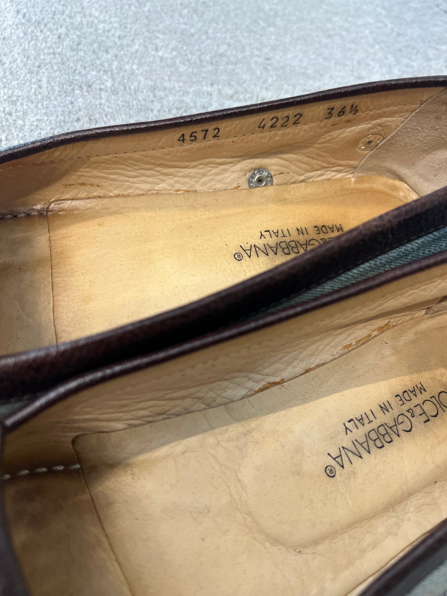 Dolce & Gabbana Jeans Flats