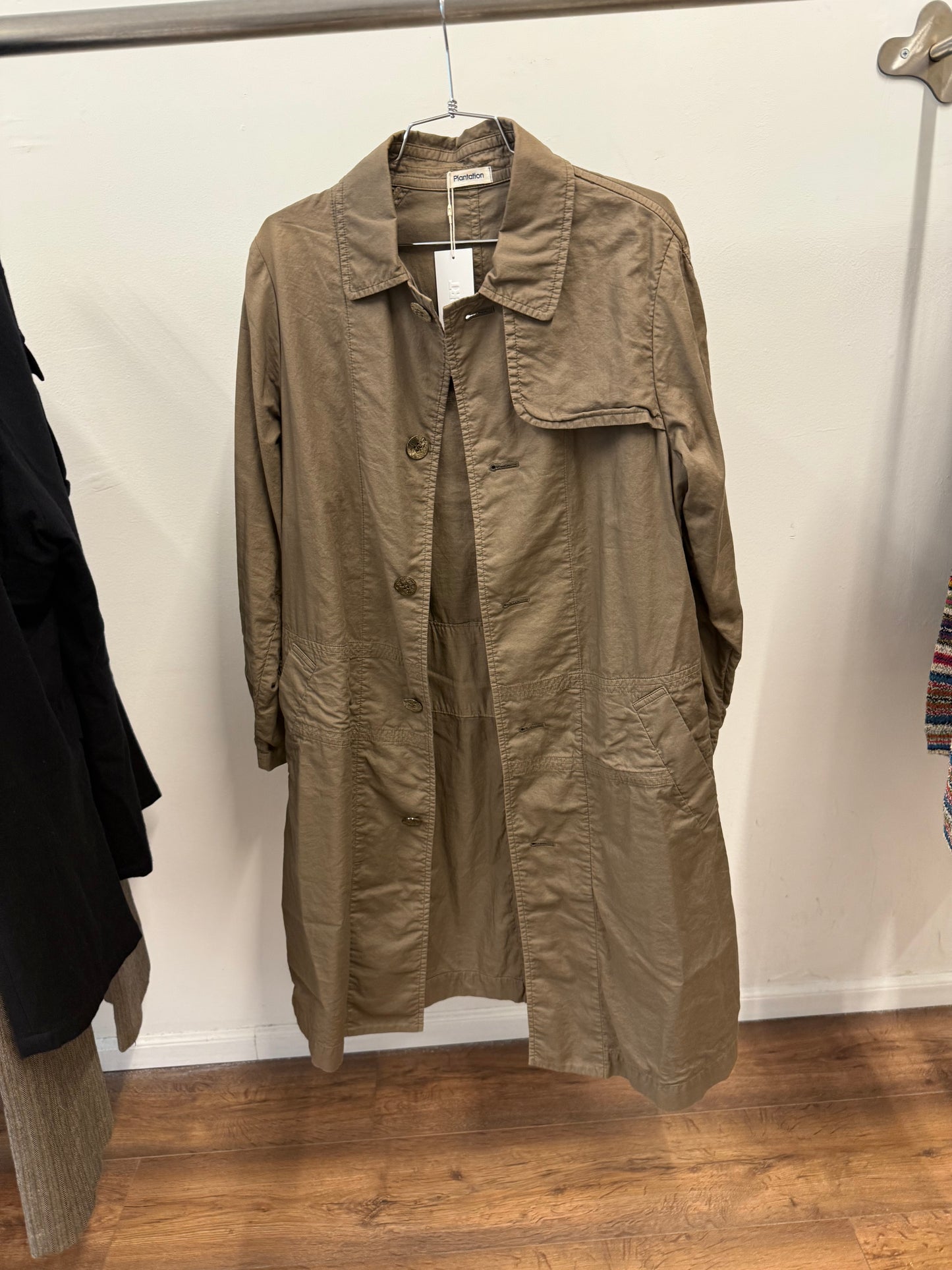 Plantation Light Trench Coat