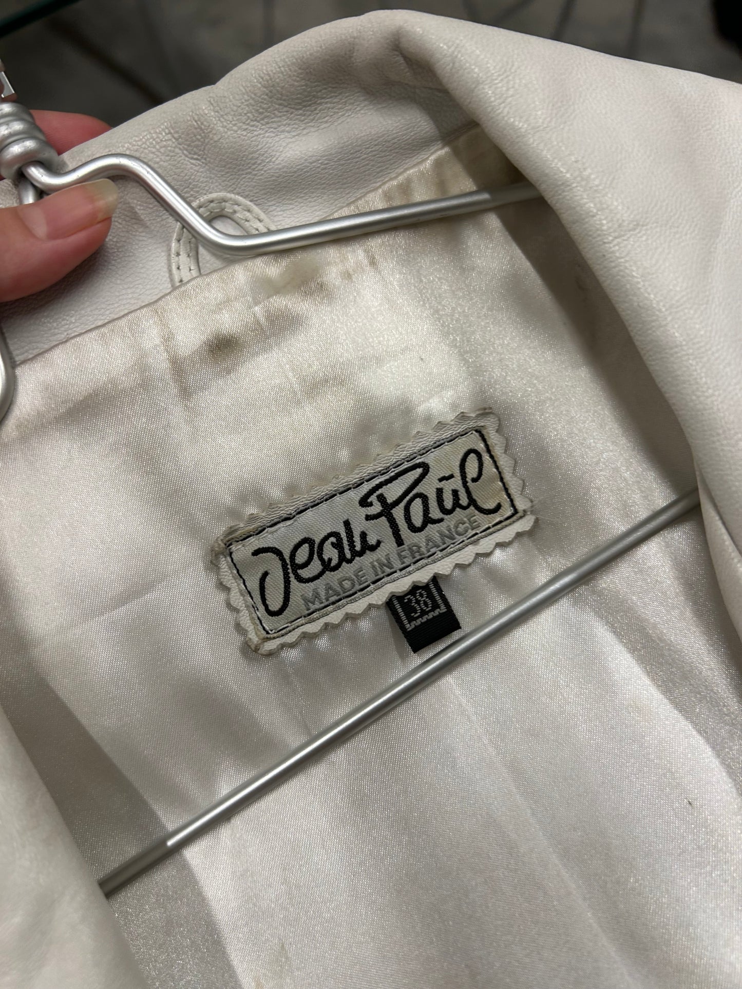 JEAN PAUL 80’s leather jacket
