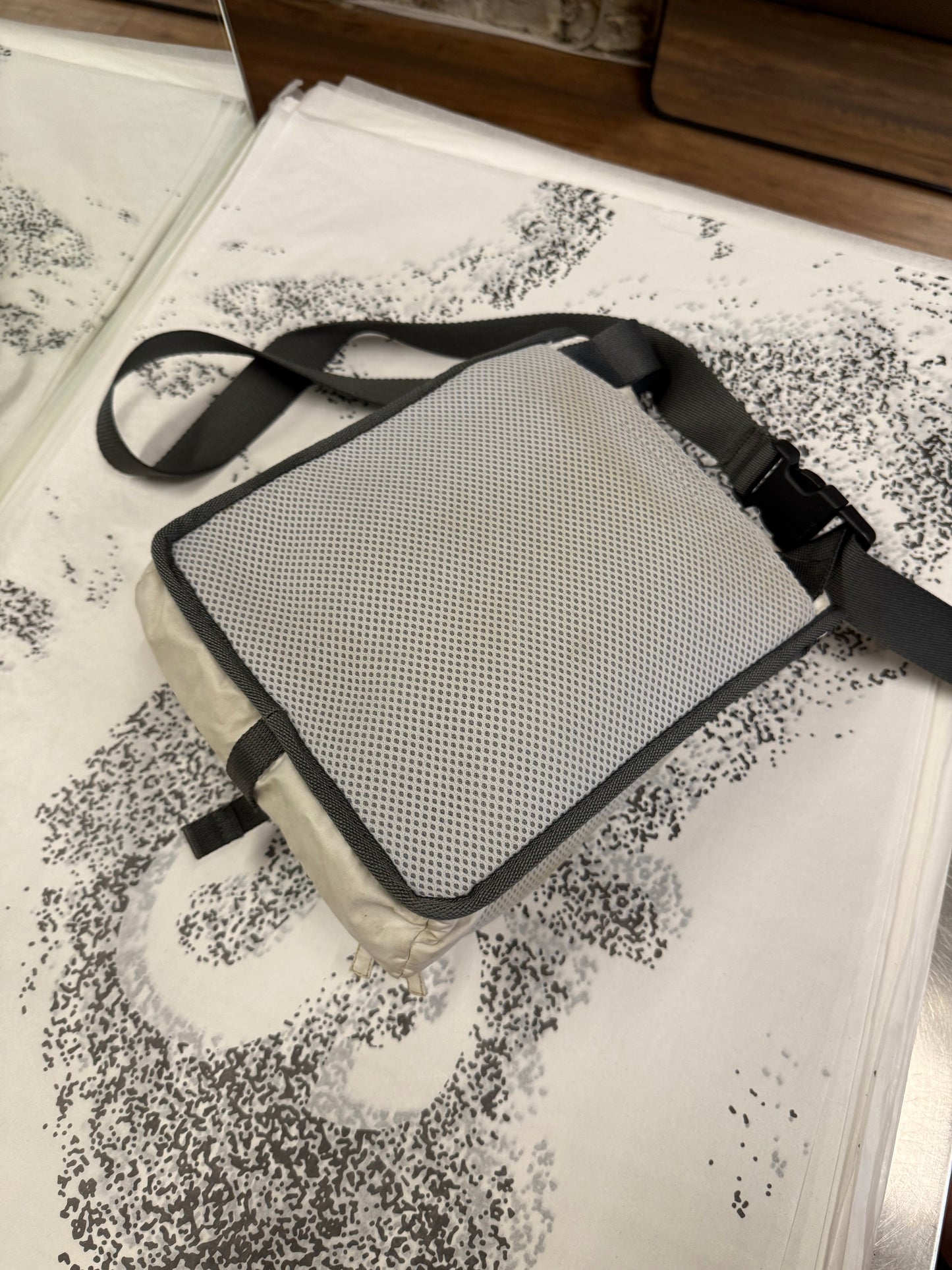 Miu Miu 2003s Nylon Messenger Bag