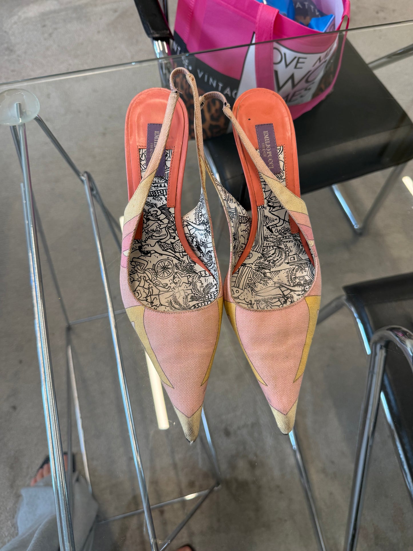 EMILIO PUCCI stiletto 37 EU