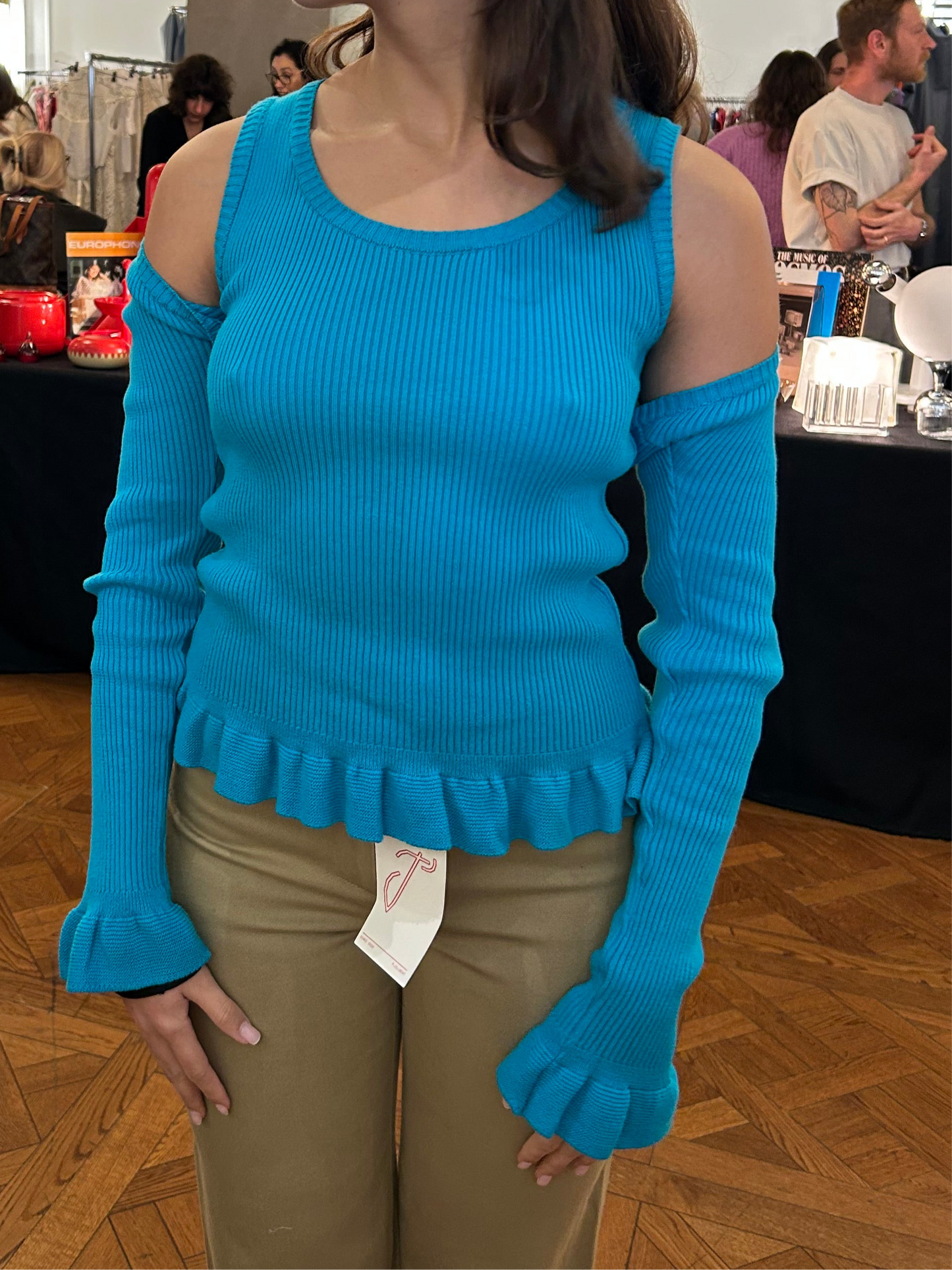 JEAN PAUL GAULTIER knitted shrug