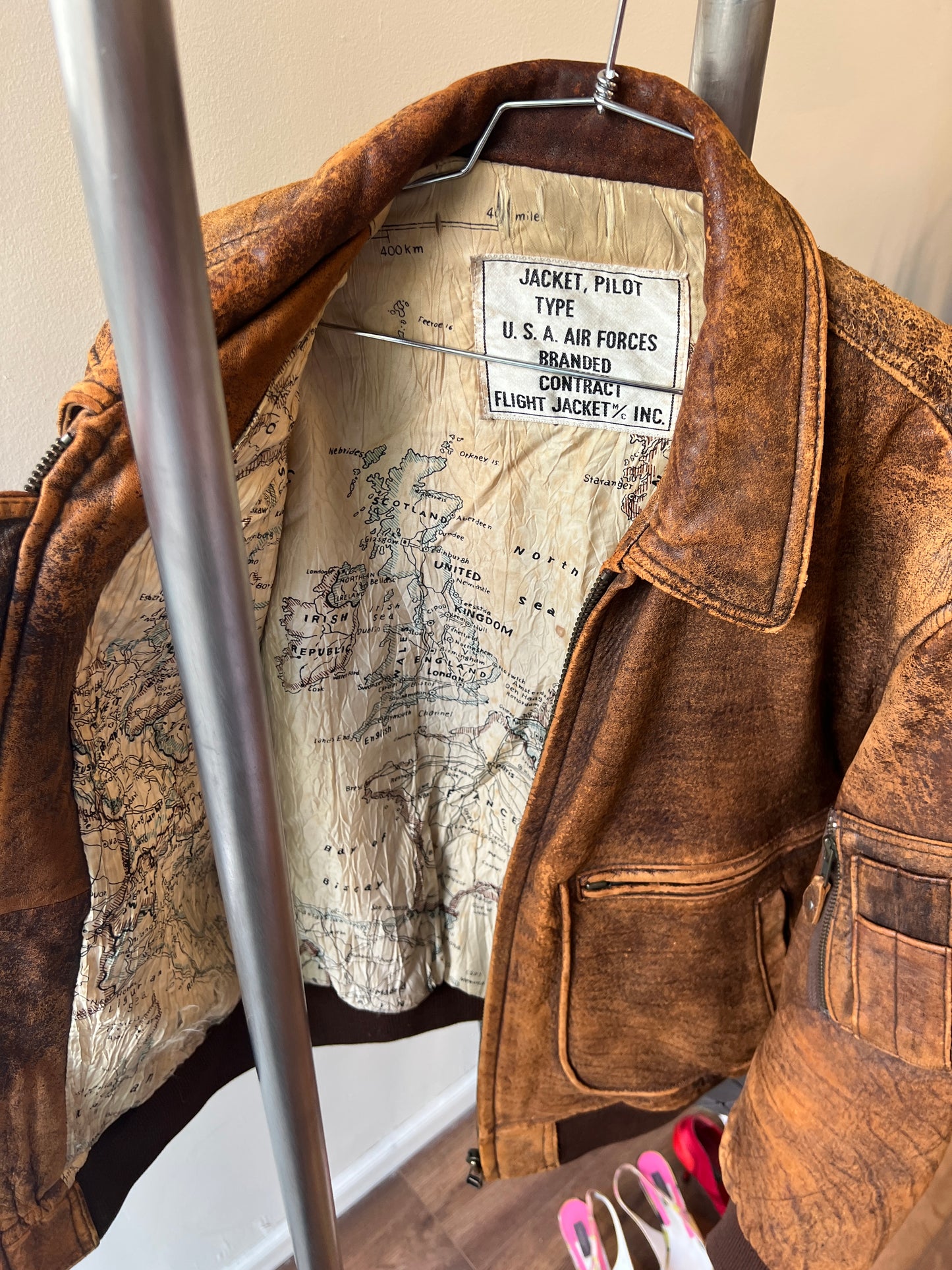60’s-70’s U.S.A Air Force Flight Jacket