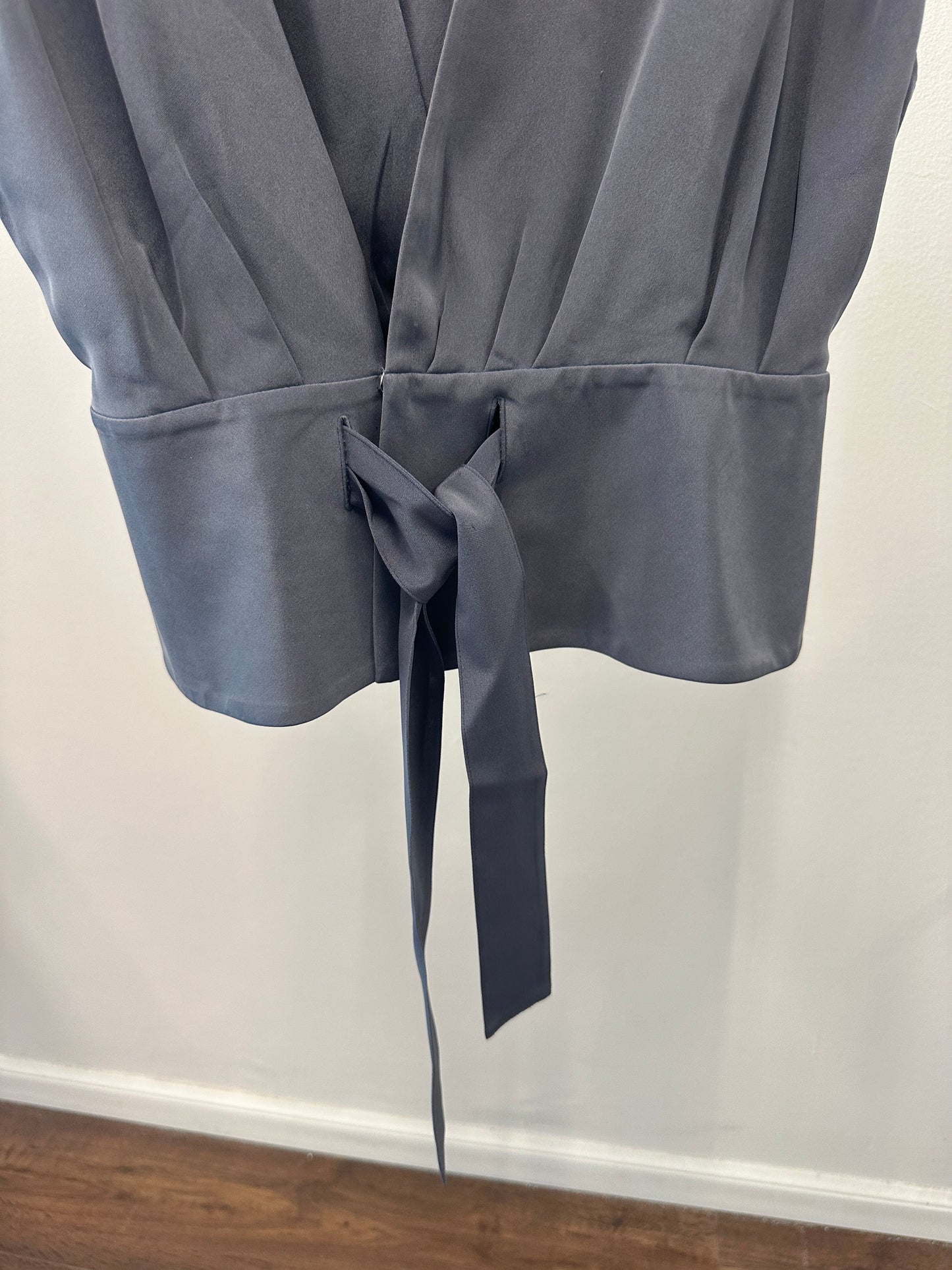 Balenciaga Silk Tie Blouse