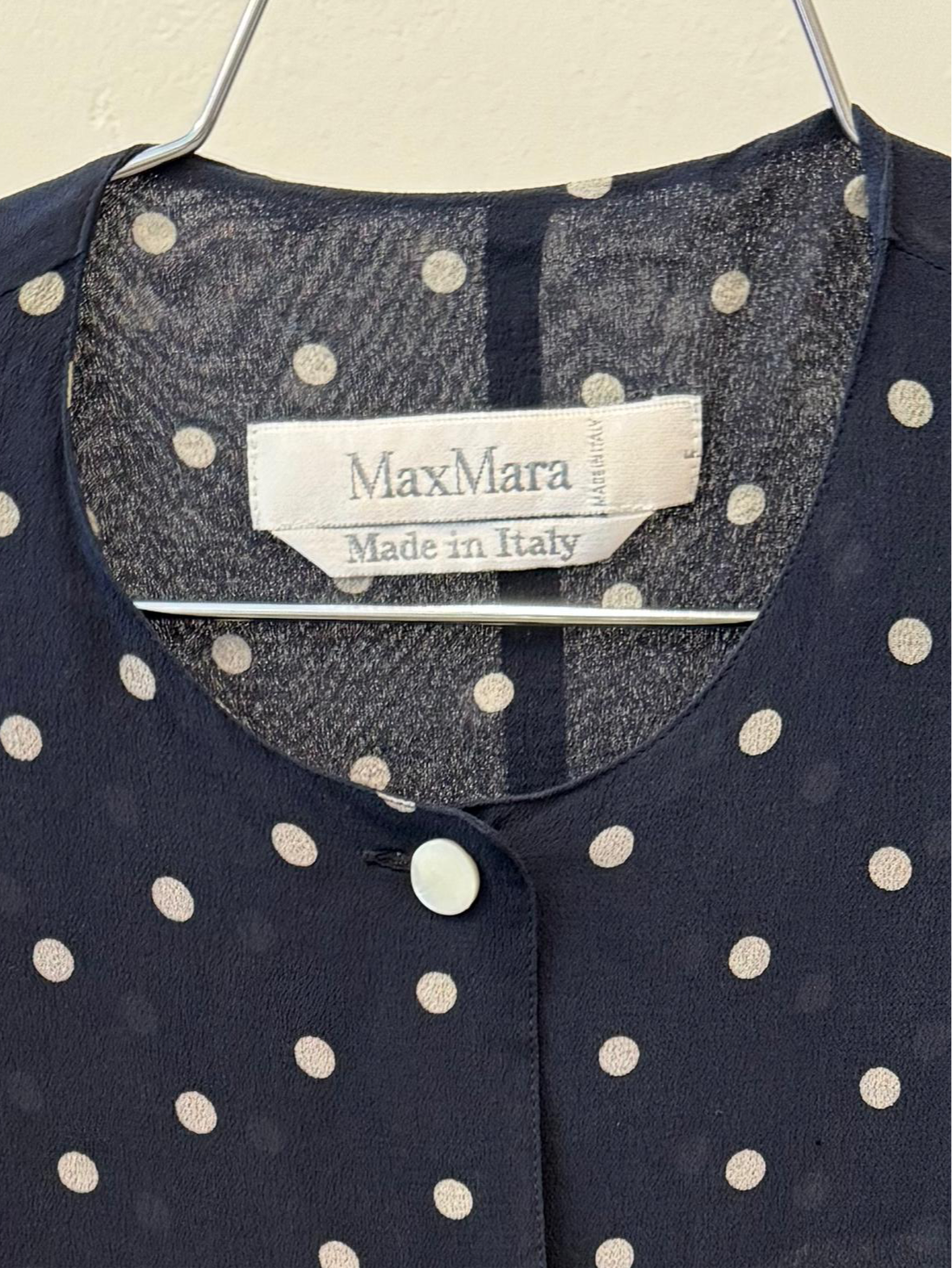 Max Mara Sheer Blouse