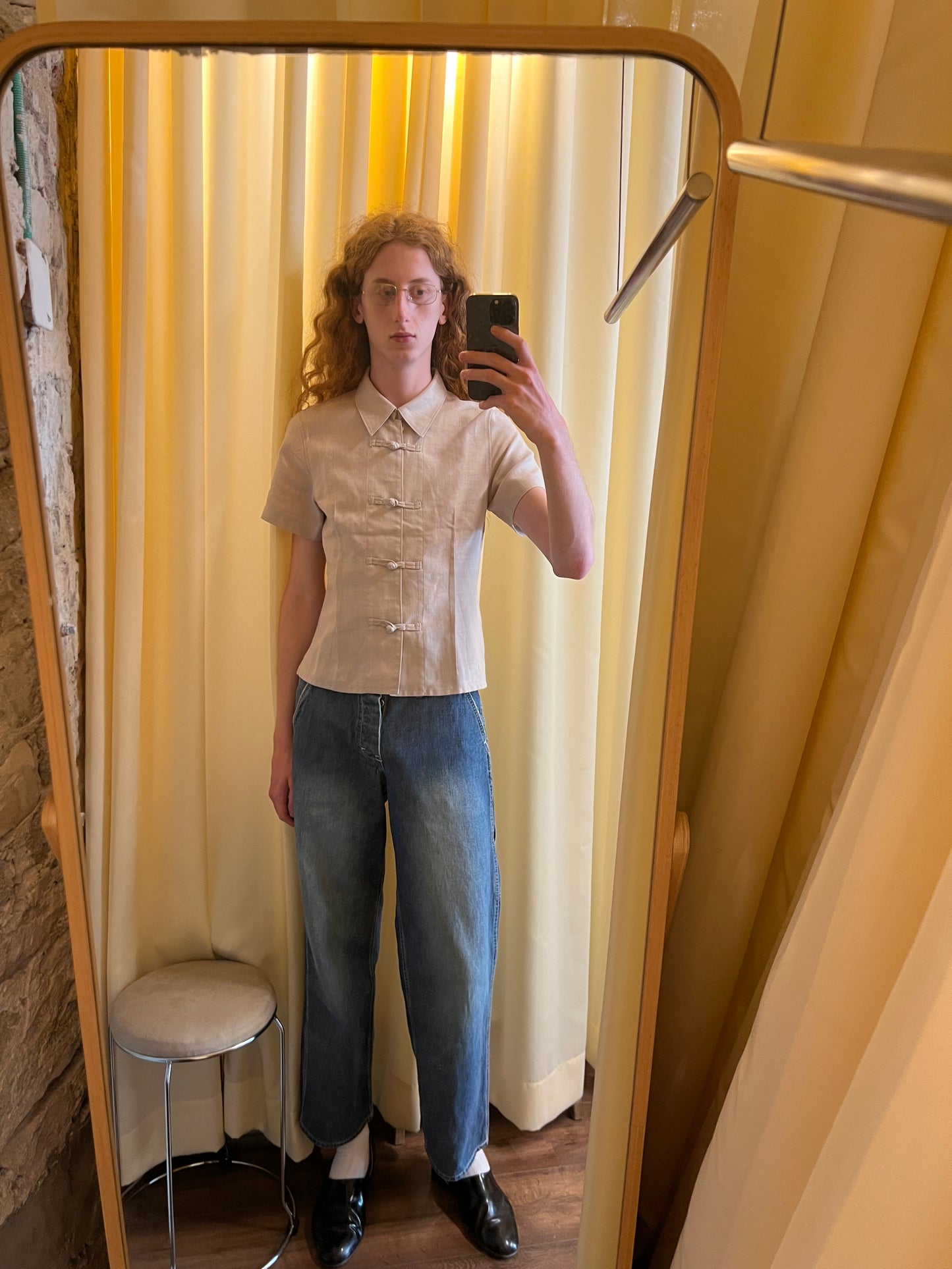 Tricot Comme des Garçons 1992 Chinese Shirt