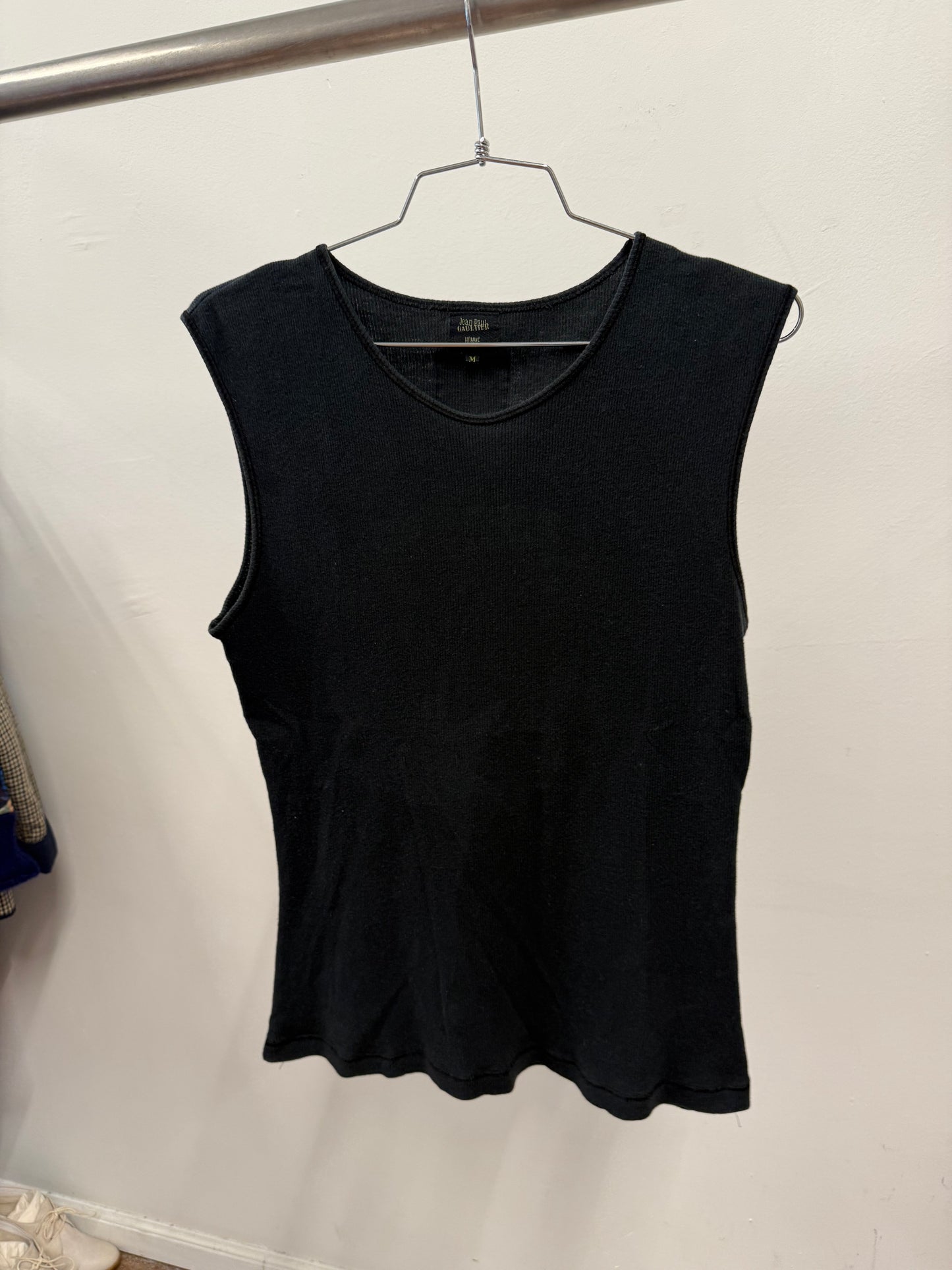Jean Paul Gaultier “Corps” sleeveless knit top