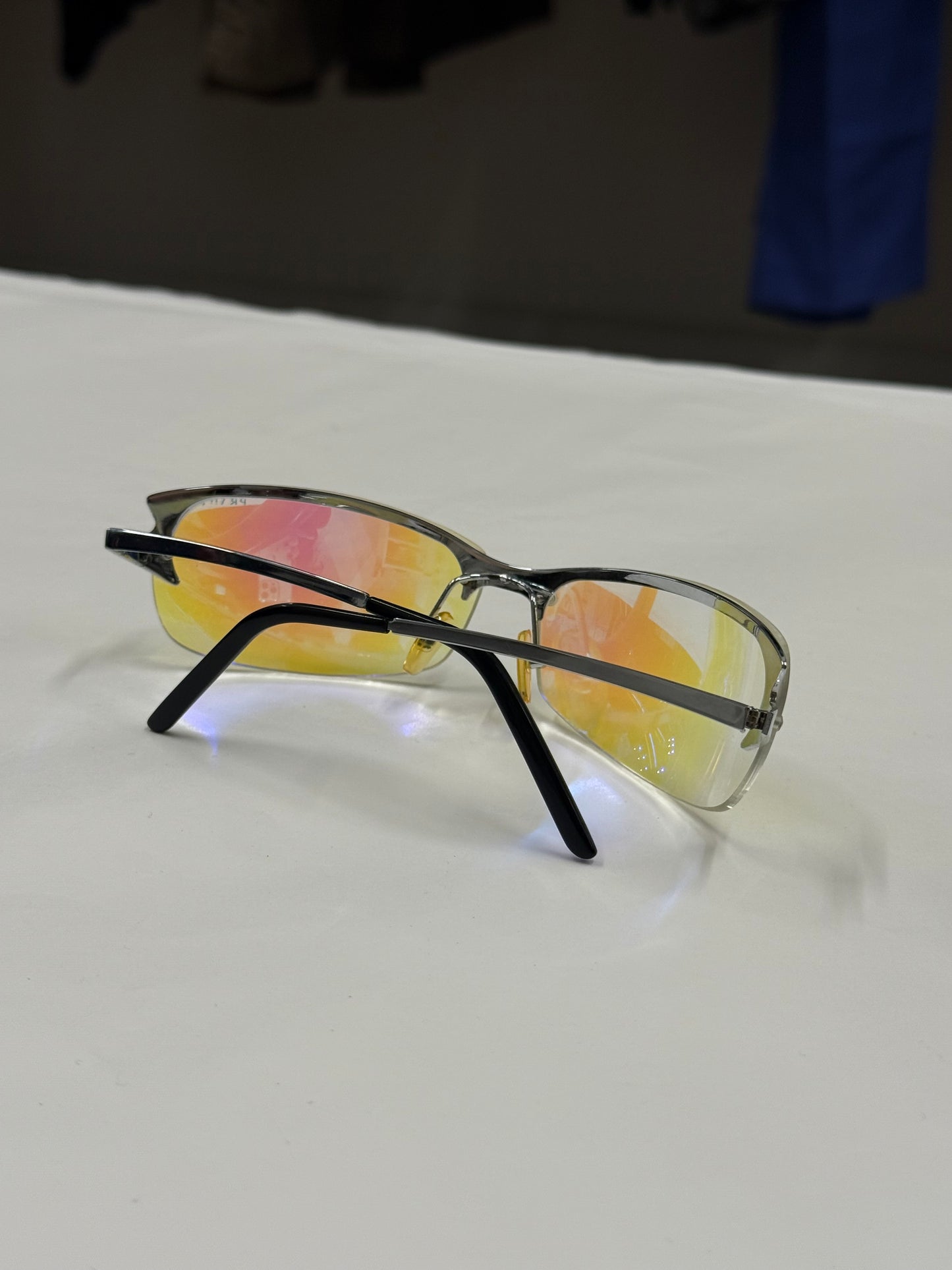 Prada Rimless Shield Sunglasses