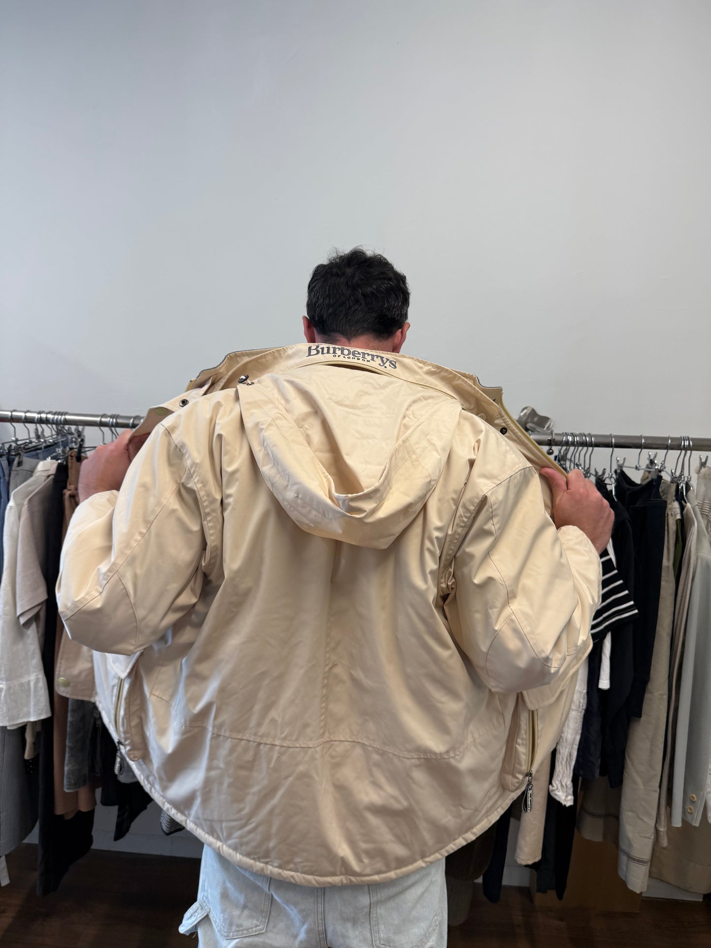 Burberry’s Detachable Hooded Puffer Jacket
