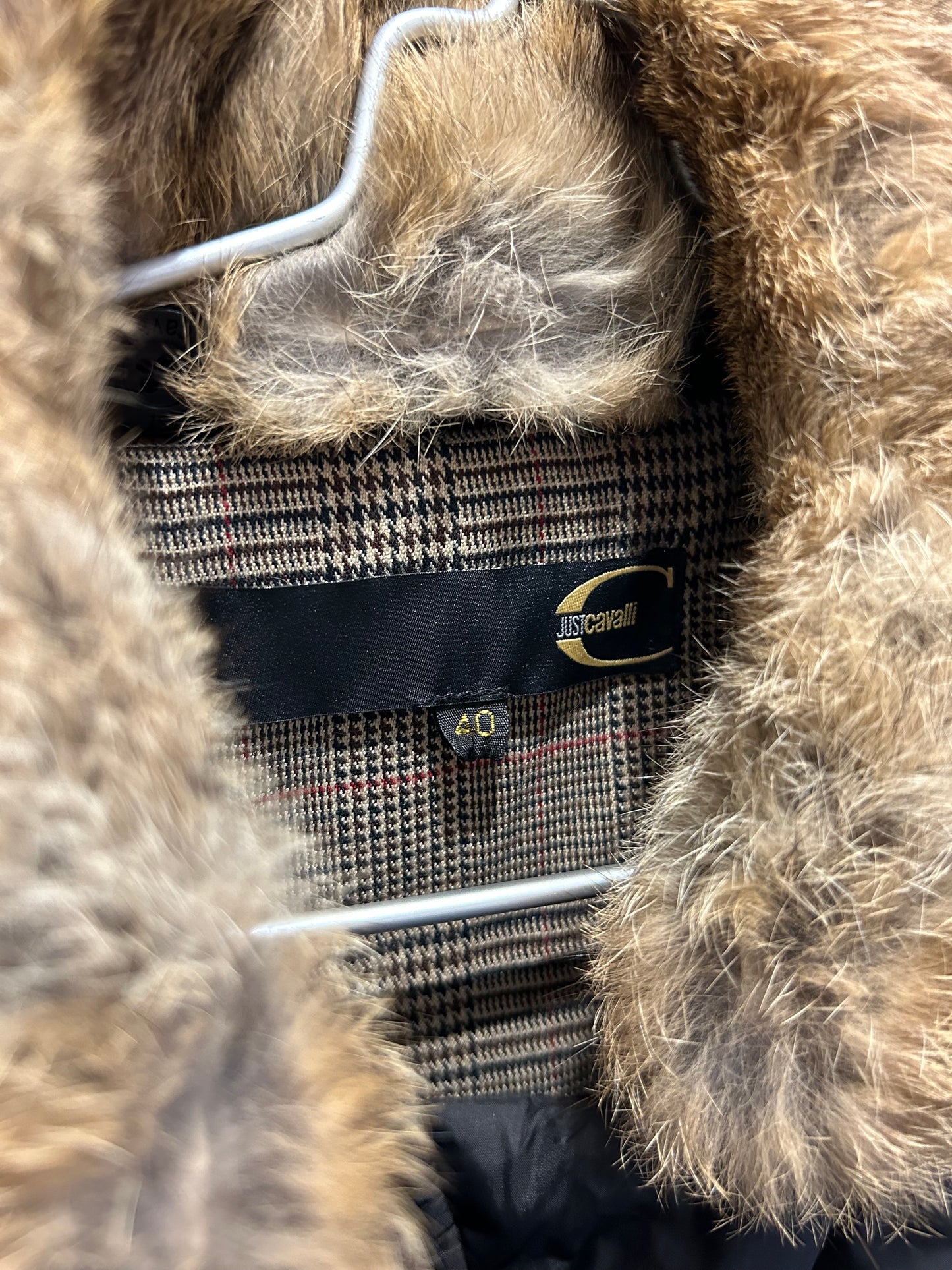 JUST CAVALLI puffer down nylon coat