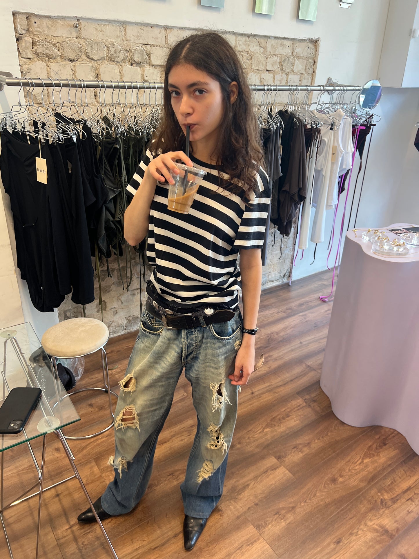 Tricot Comme des Garçon Coin Shirt