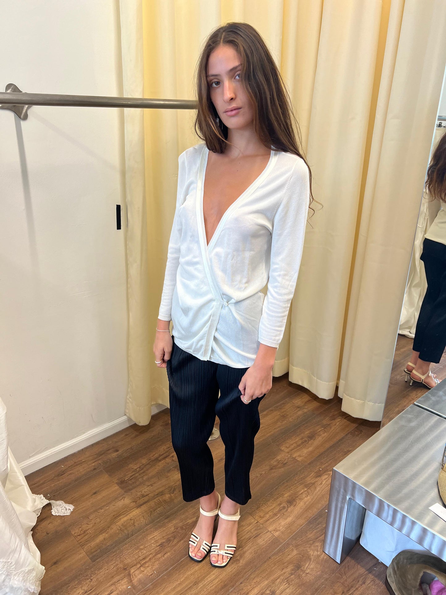 Novespazio asymmetrical cardigan